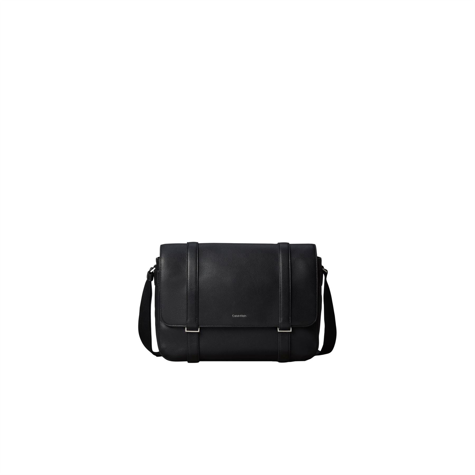Calvin Klein Logo Flap Messenger Bag