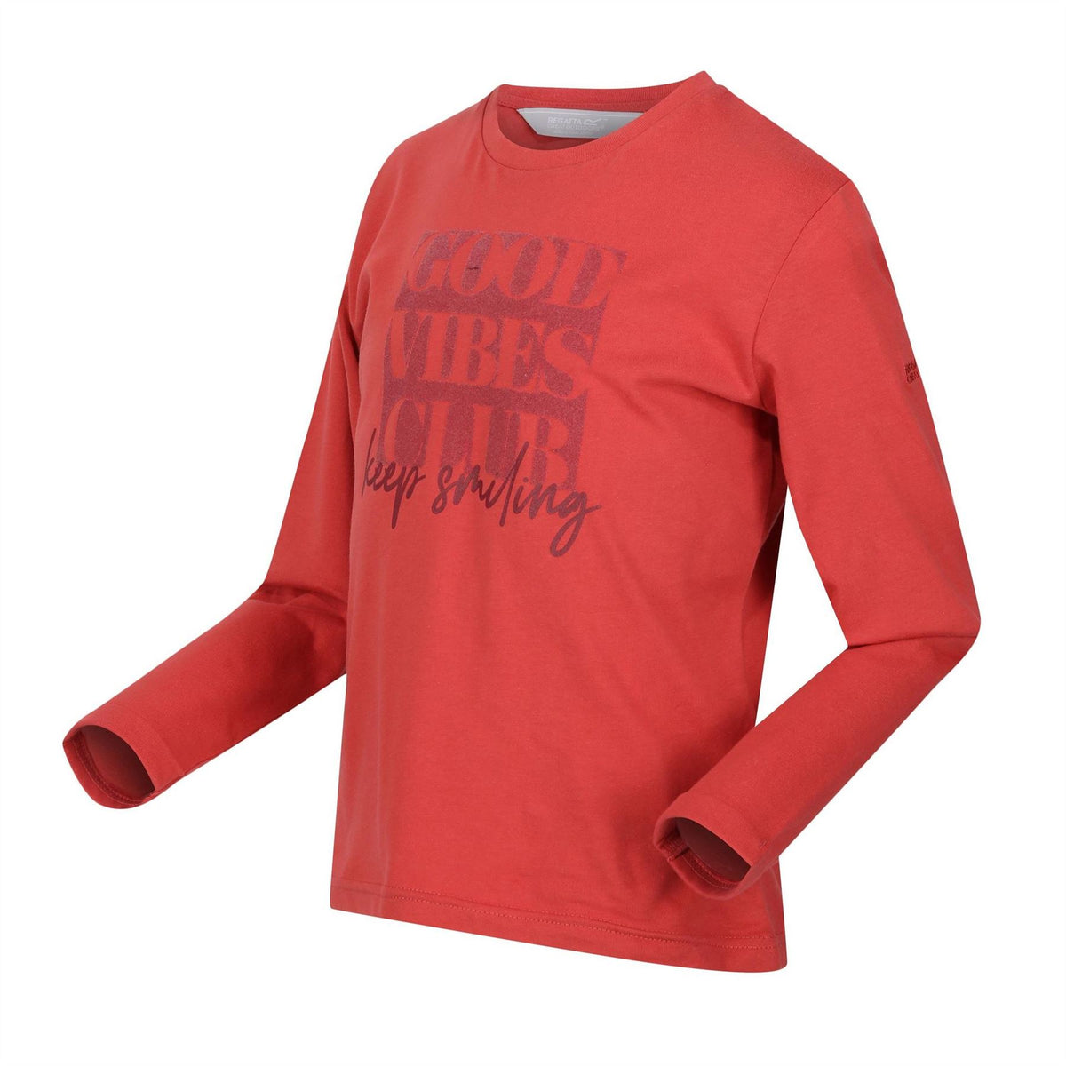 Regatta Lettering Crew Neck Long Sleeve Jersey T-Shirt
