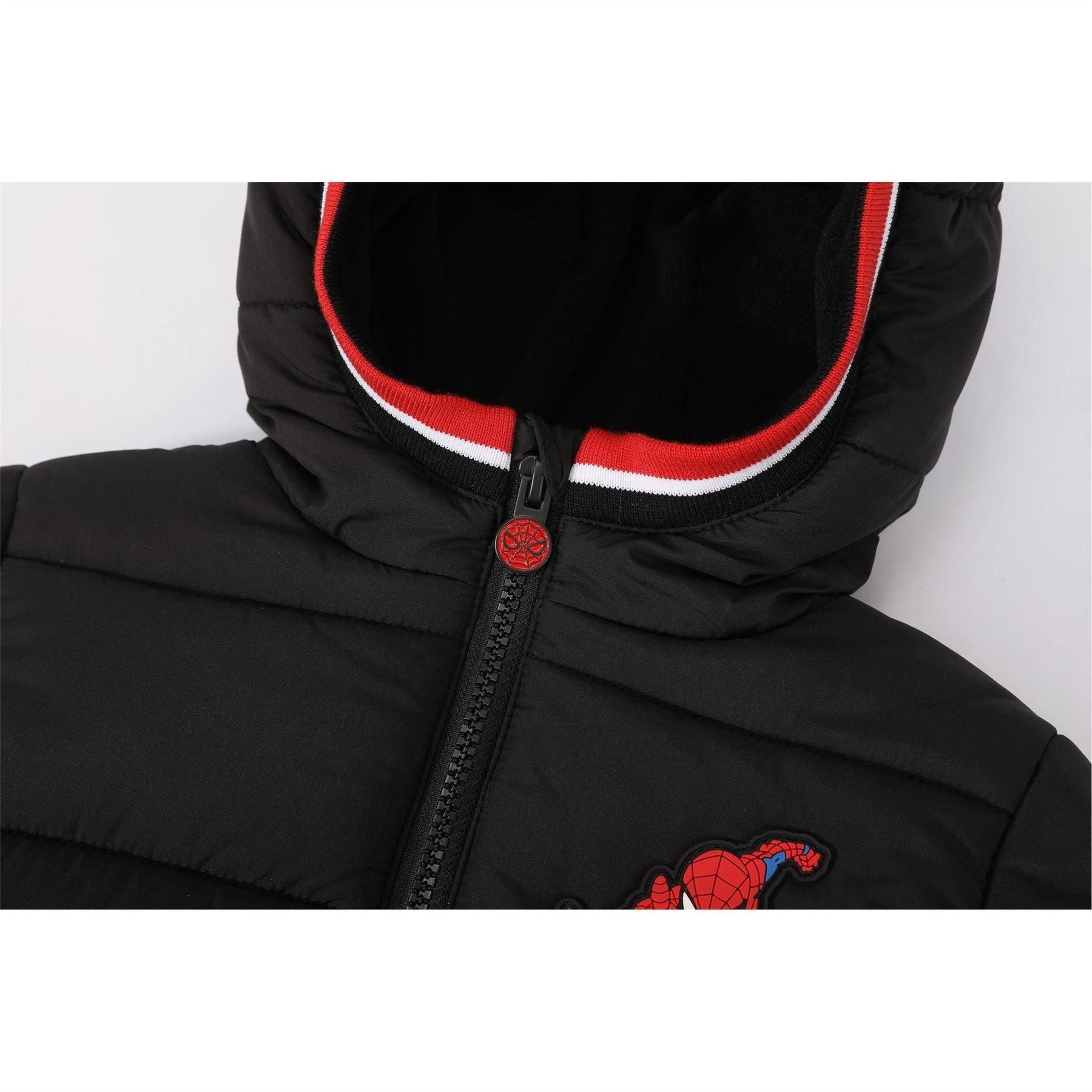 Character Disney Hooded Long Sleeve Short Puffer Jacket