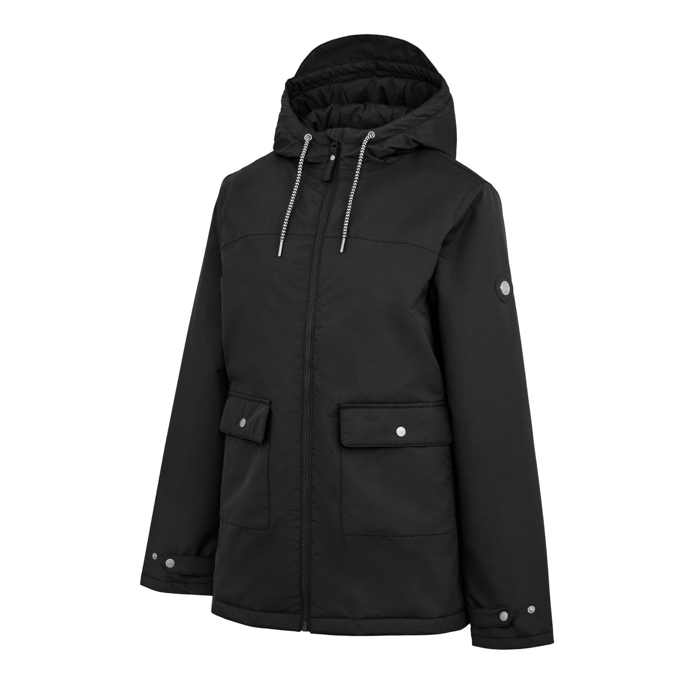 Gelert Coast Waterproof Wind Resistant Hooded Insulated Puffer Jacket