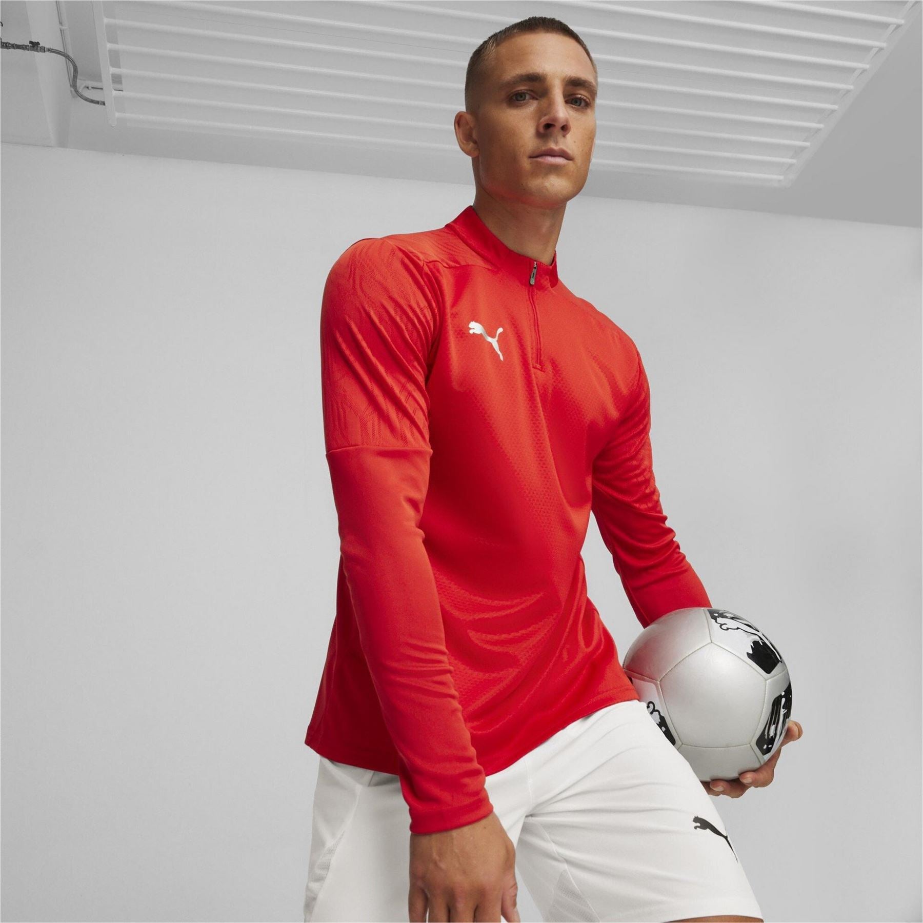 Puma Teamfinal Training 1 4 Zip Fleece