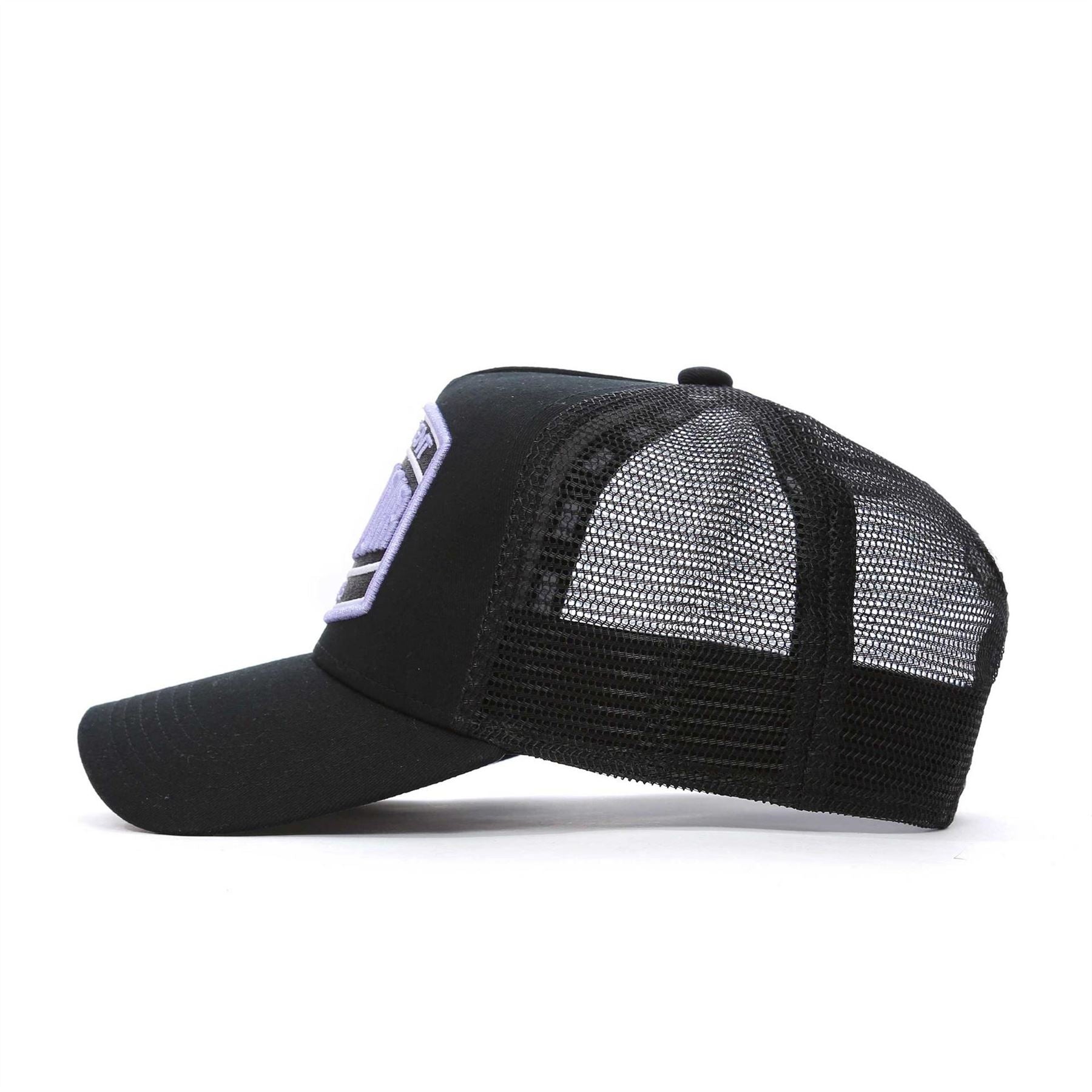 Societe Noir Logo Lettering Adjustable Trucker Cap