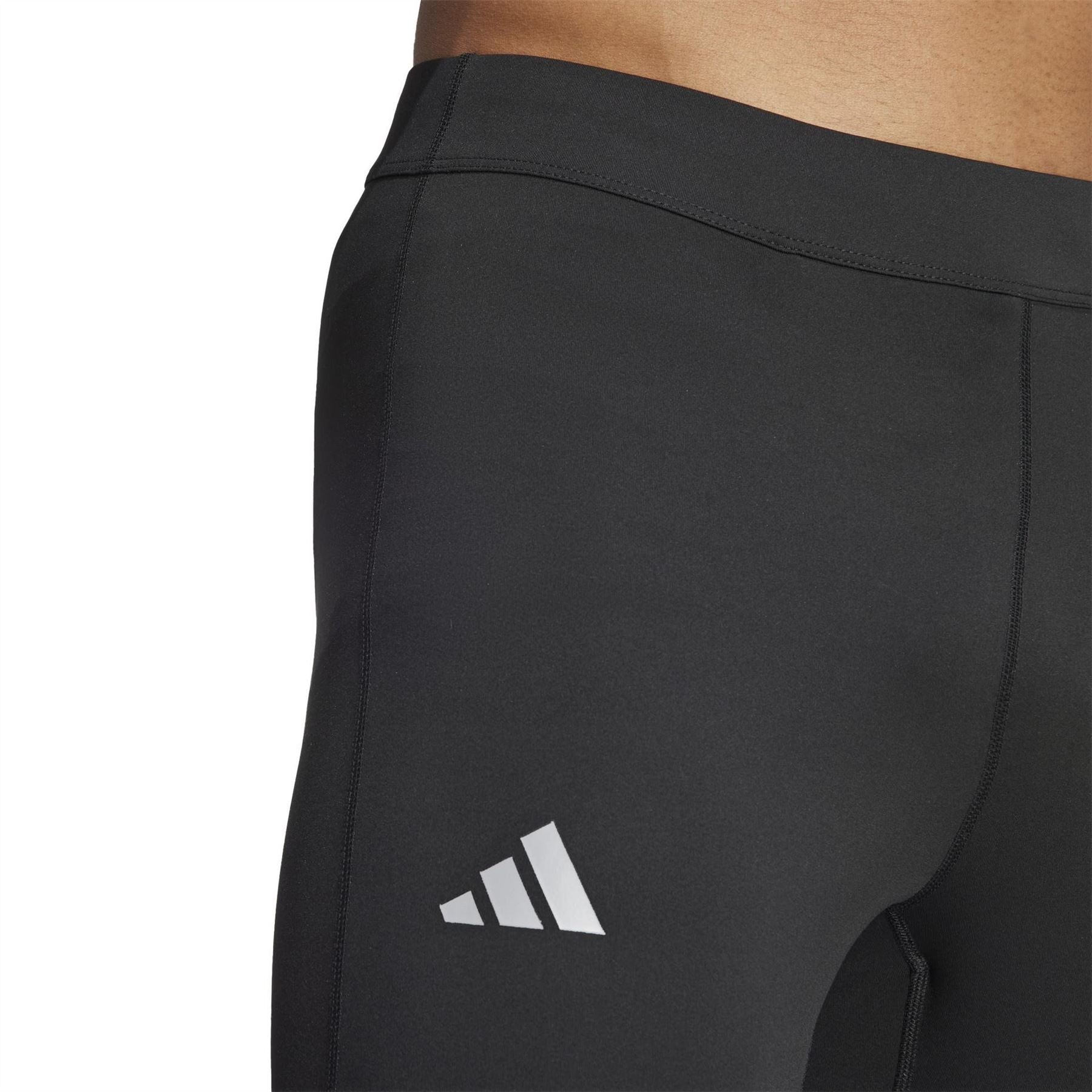 adidas Mens Adizero Essentials Running Long Leggings
