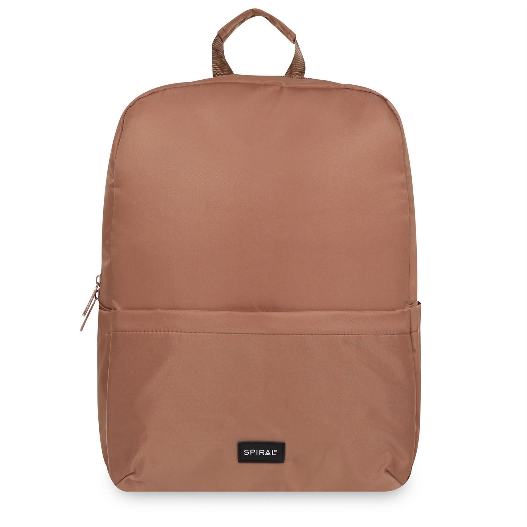 Spiral Monti Backpack with Logo Patch