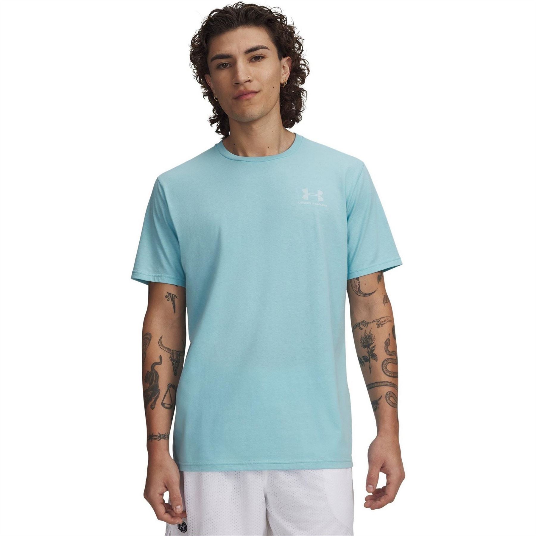 Under Armour Mens Armour Ua Left Chest Logo Short Sleeve