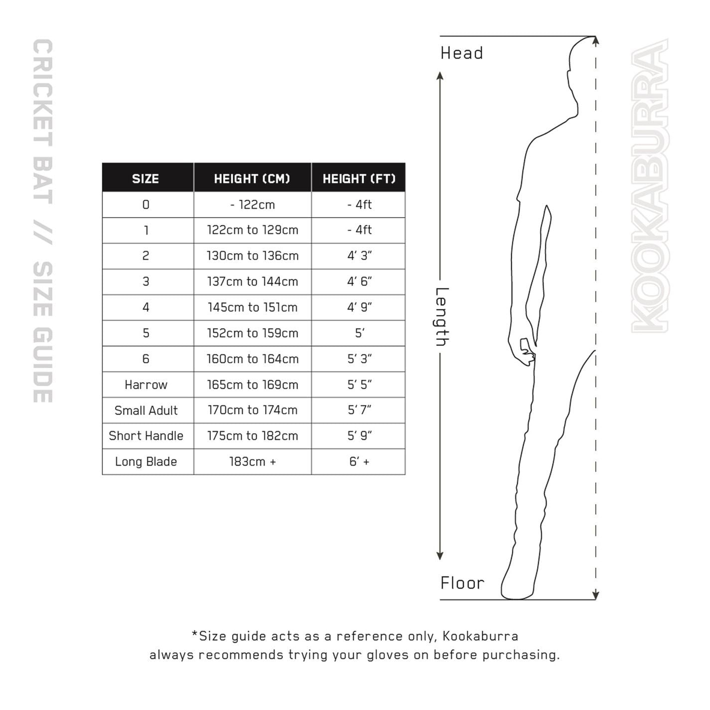 Kookaburra Sport Rapid 1000 Cricket Bat   Junior Sizes Harrow  And  6