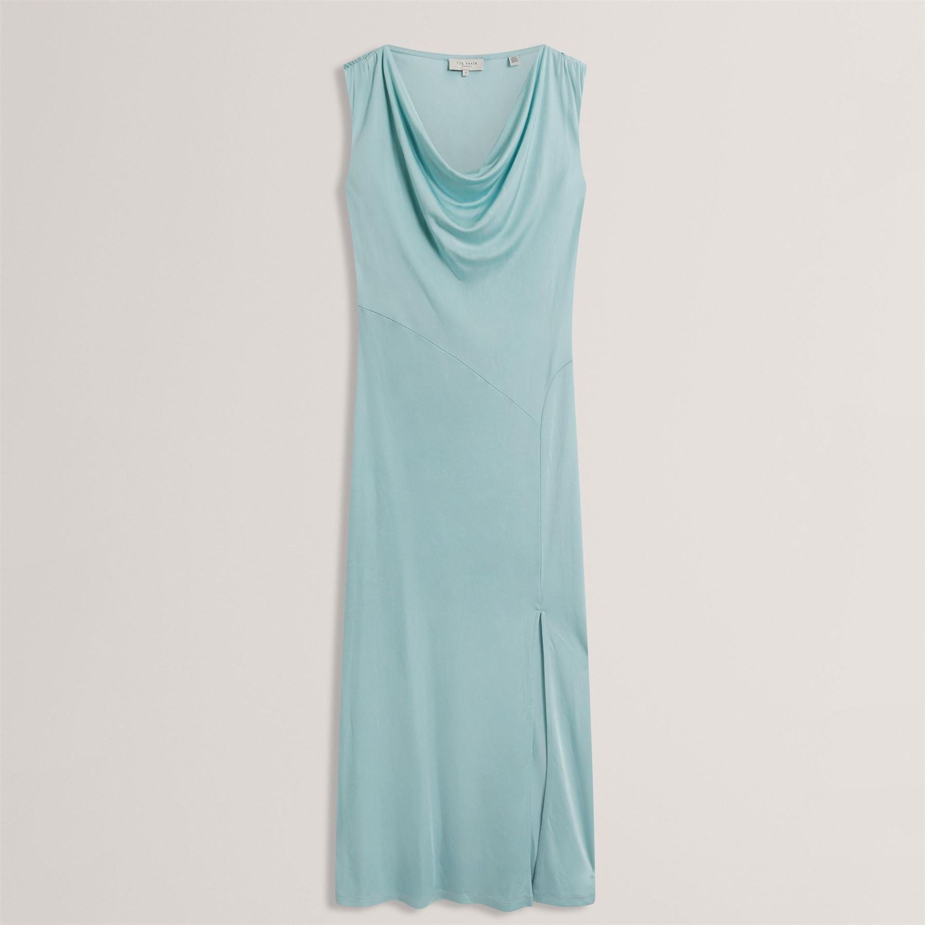 Ted Baker Baker Sleeveless Drape Neck Jersey Maxi Dress