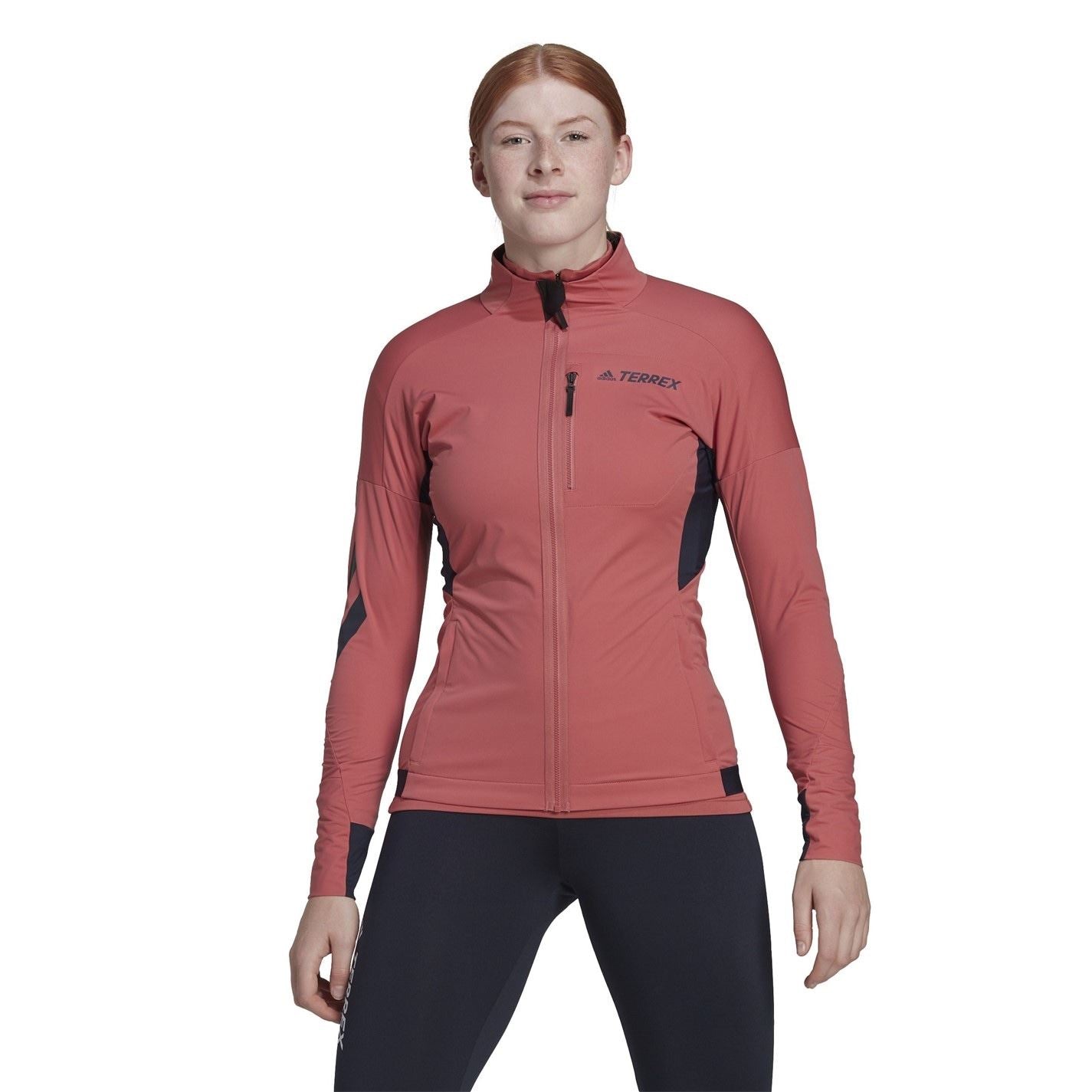 adidas Xpr Xc Slim Fit Mock Neck Ski Jacket