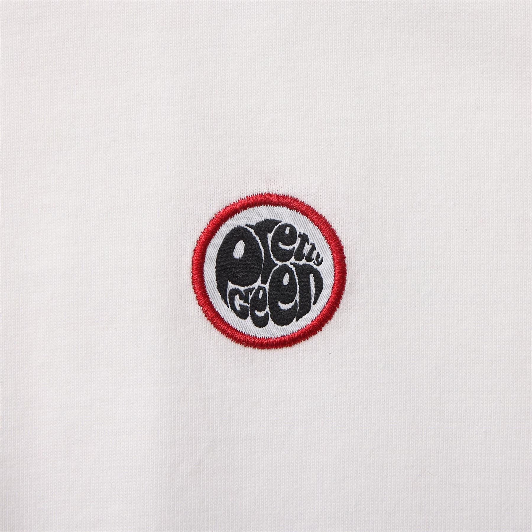 Pretty Green Mens Green Tape Tee