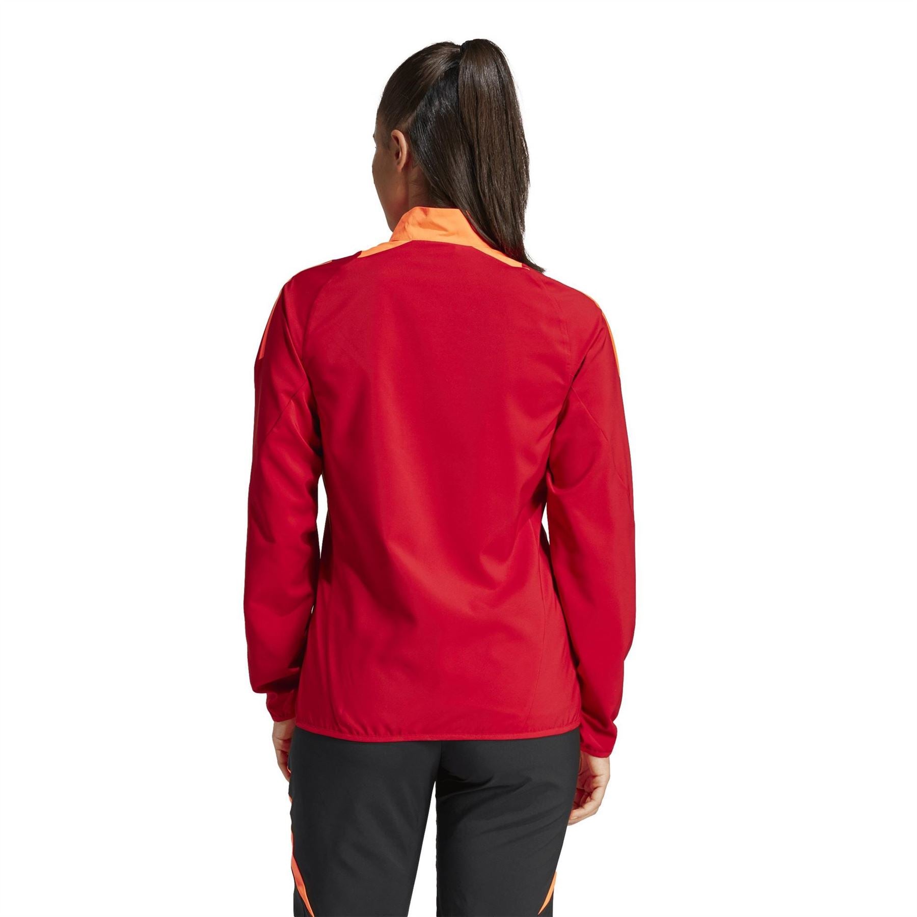 adidas Tiro24 Funnel Neck High Collar Long Sleeve Athletic Top