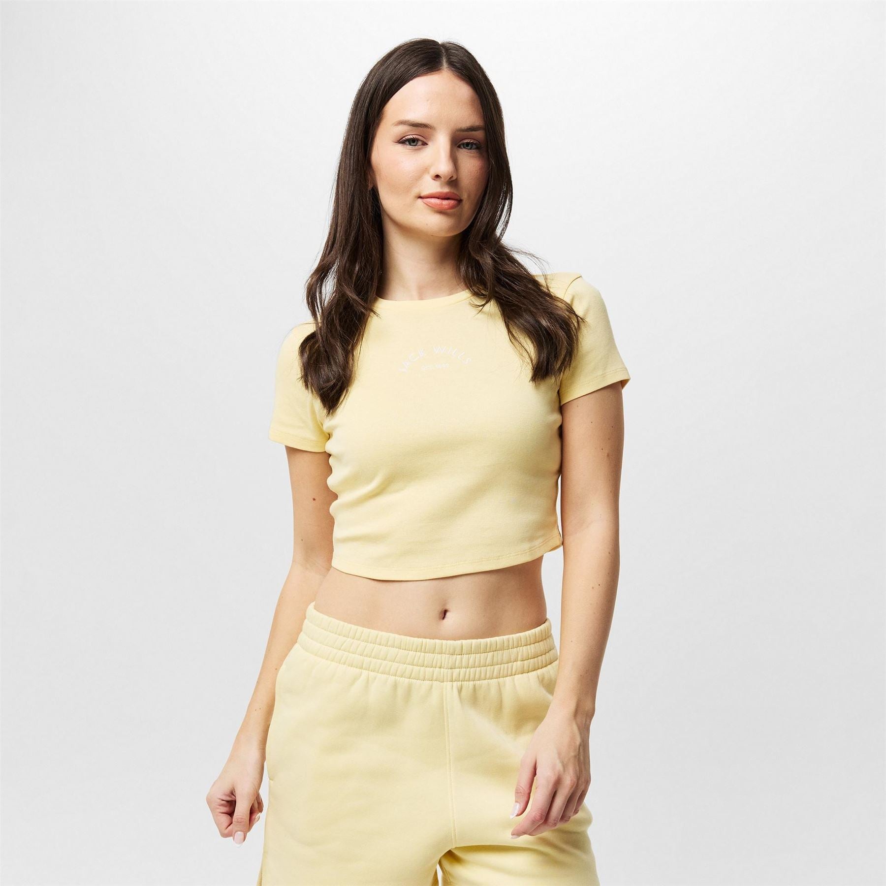 Jack Wills Cropped Baby Tee Ladies