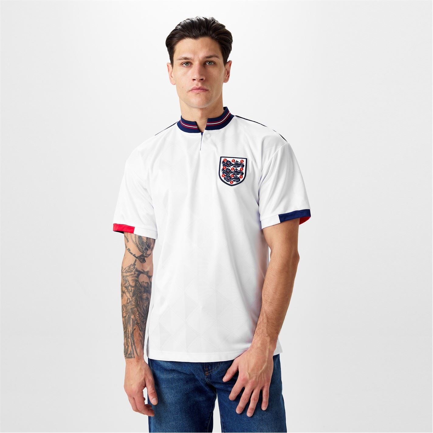 Score Draw England Home Shirt 1989 Adults