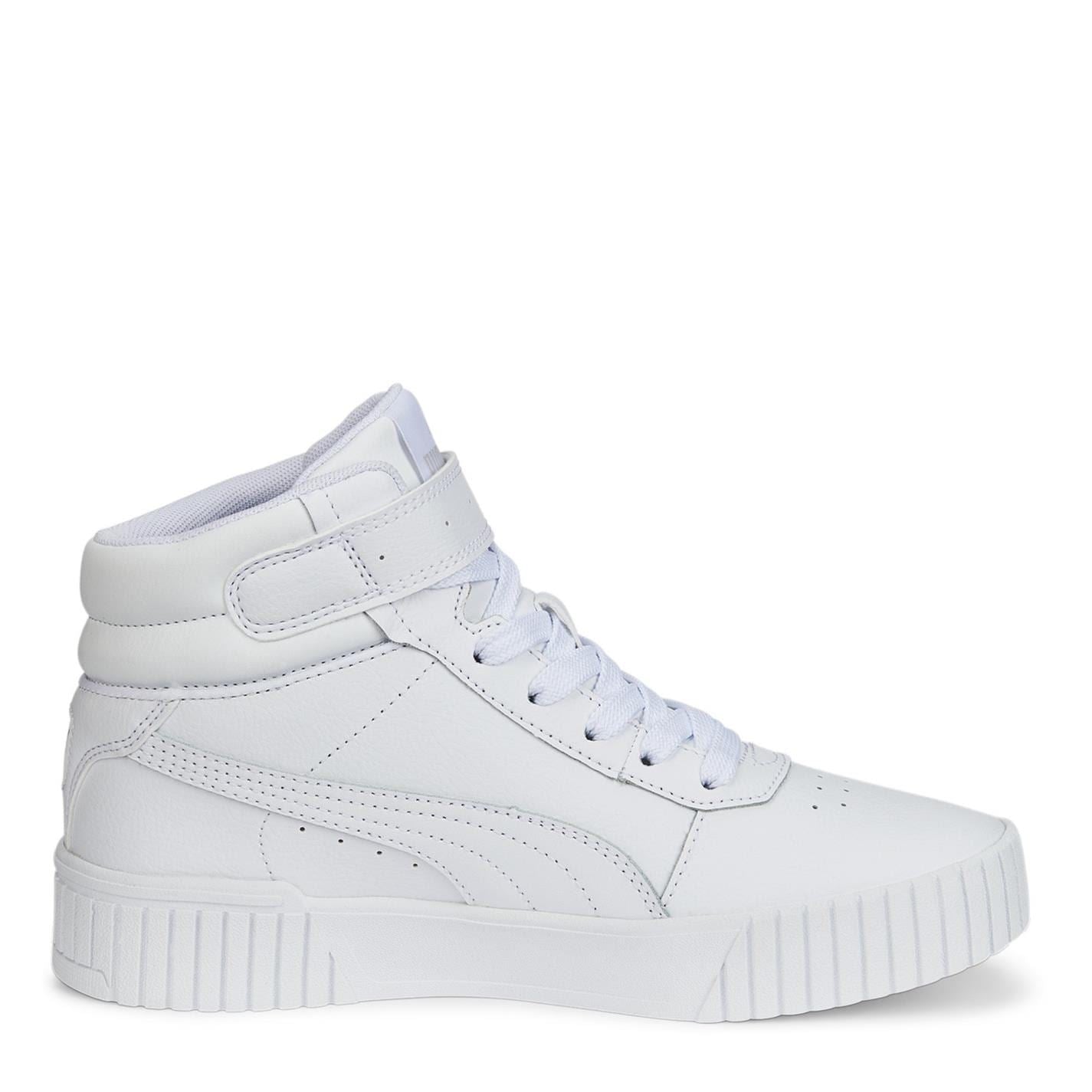 Puma Carina Mid Junior Girls High Top Trainers