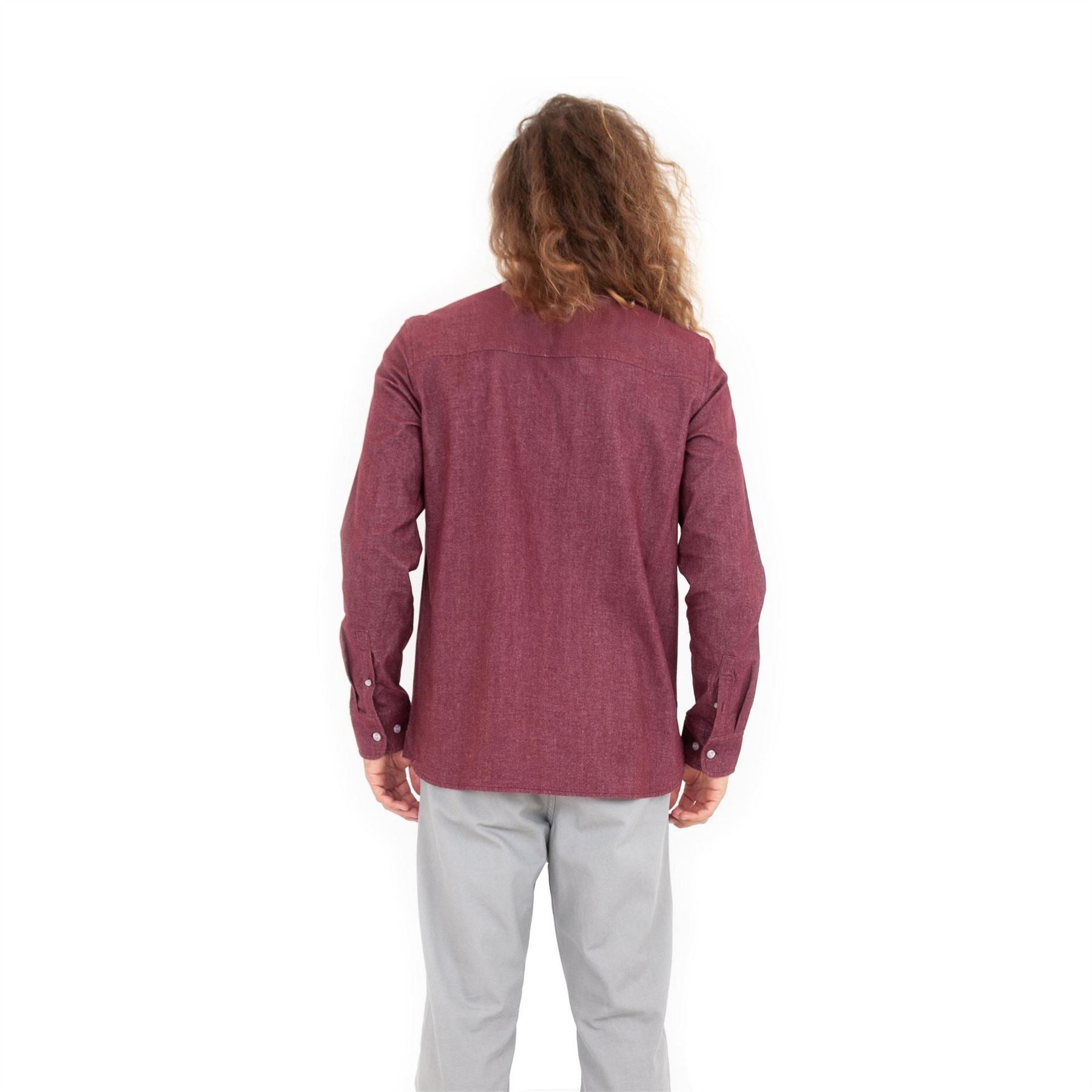 Roamers and Seekers Willow Collared Neck Long Sleeve Shirt