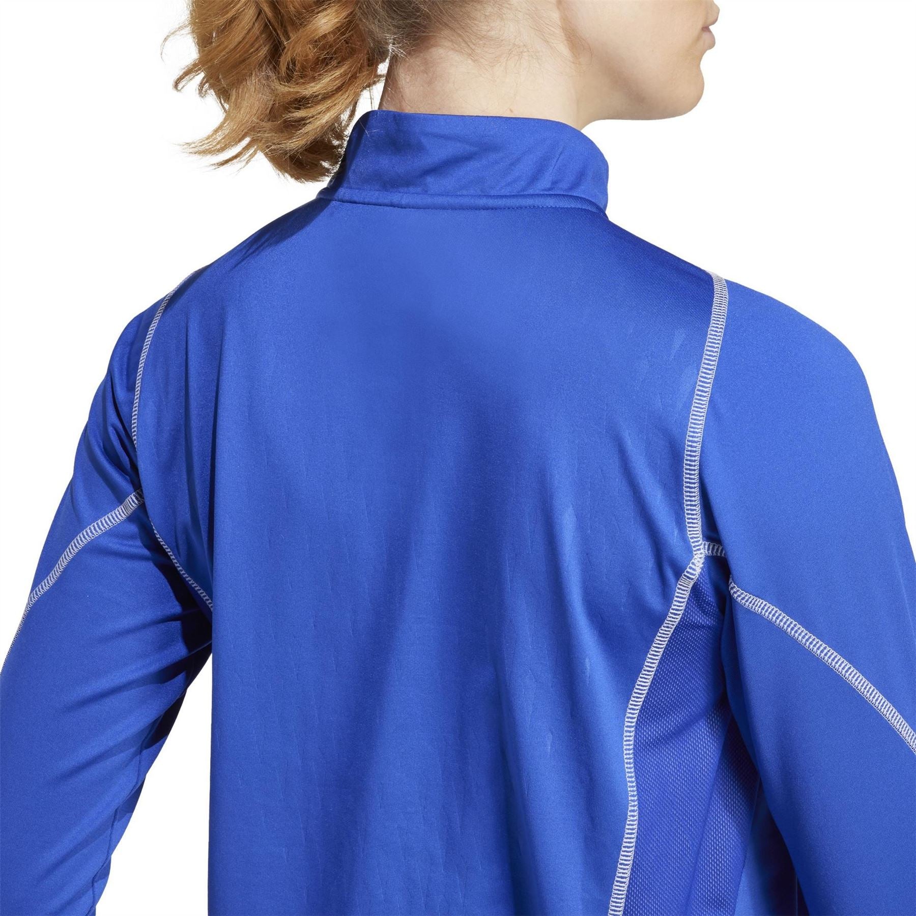 adidas Team GB Funnel Neck Long Sleeve Athletic Top