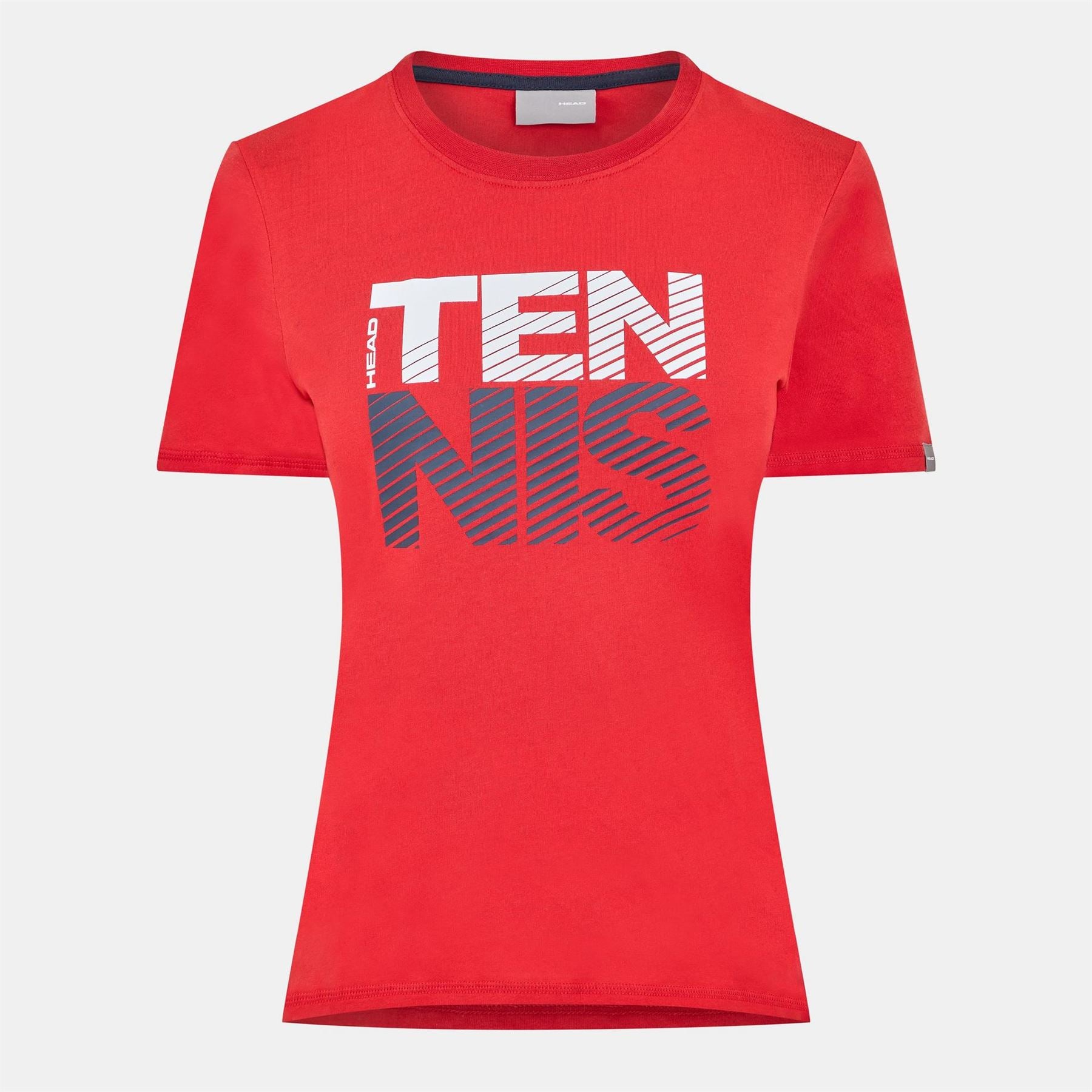 HEAD Club Lisa Text Graphic Crew Neck Short Sleeve T-Shirt