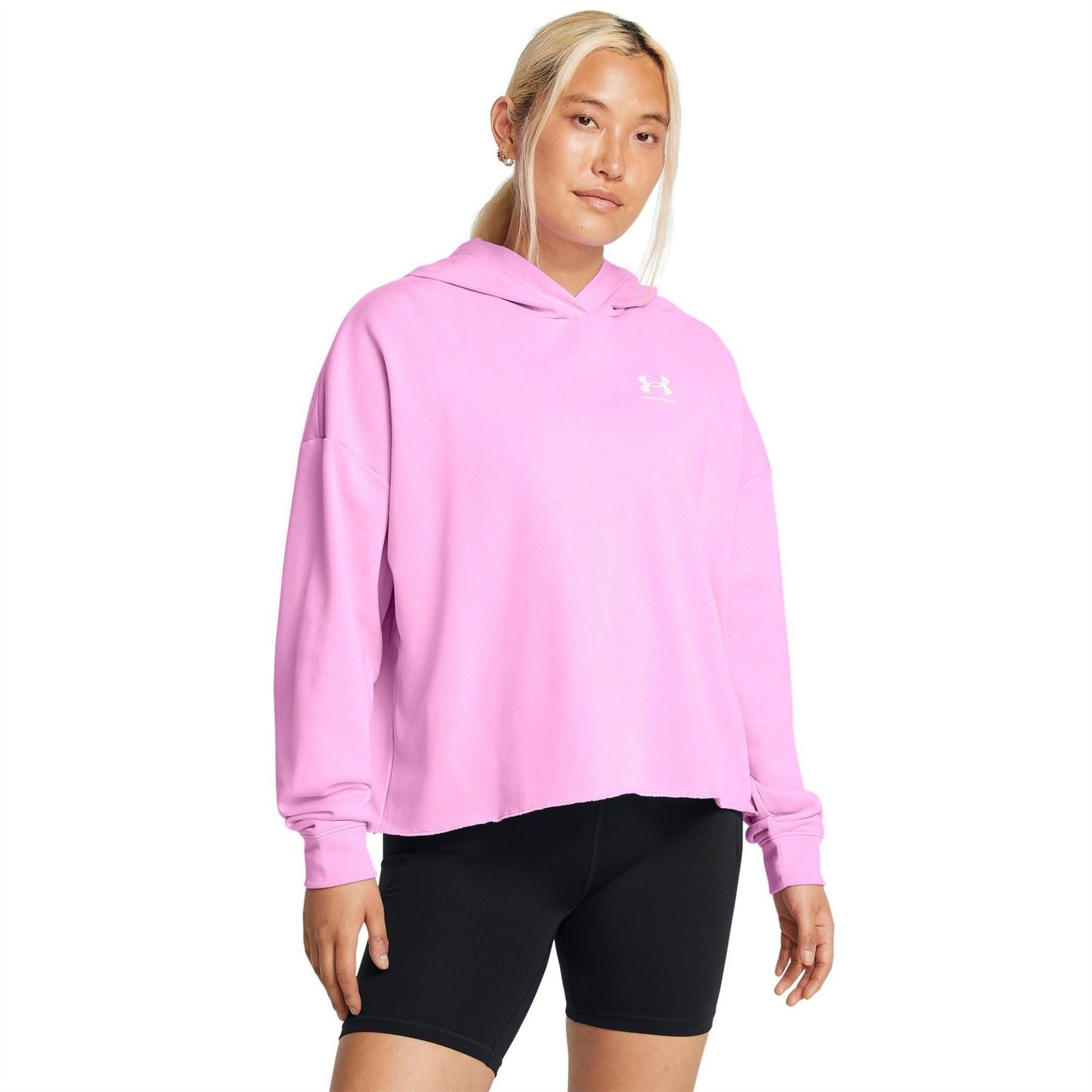 Under Armour Womens Armour Ua Rival Terry Os Hoodie Sweatshirt