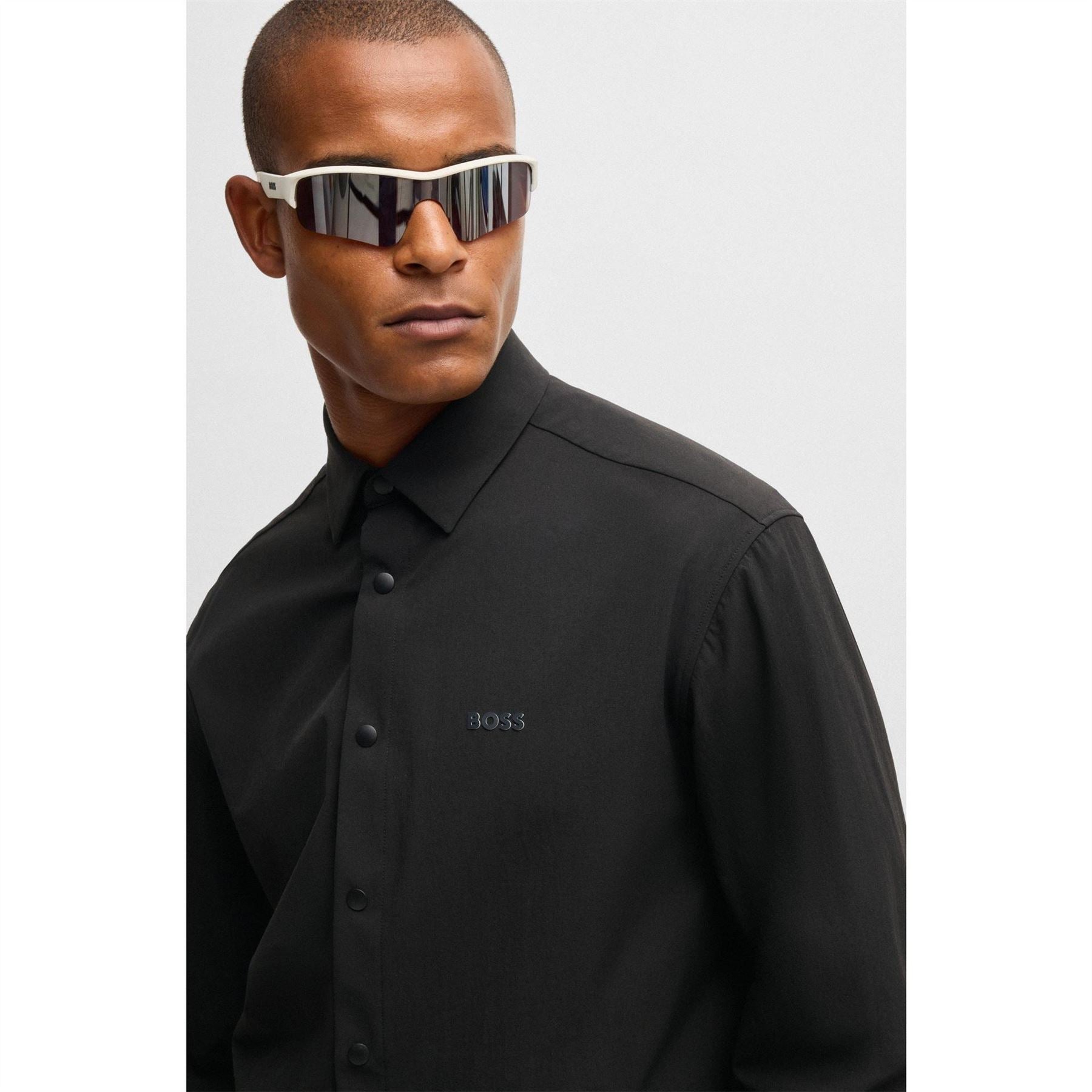 Boss Tech Overshirt Regular Fit Jacket