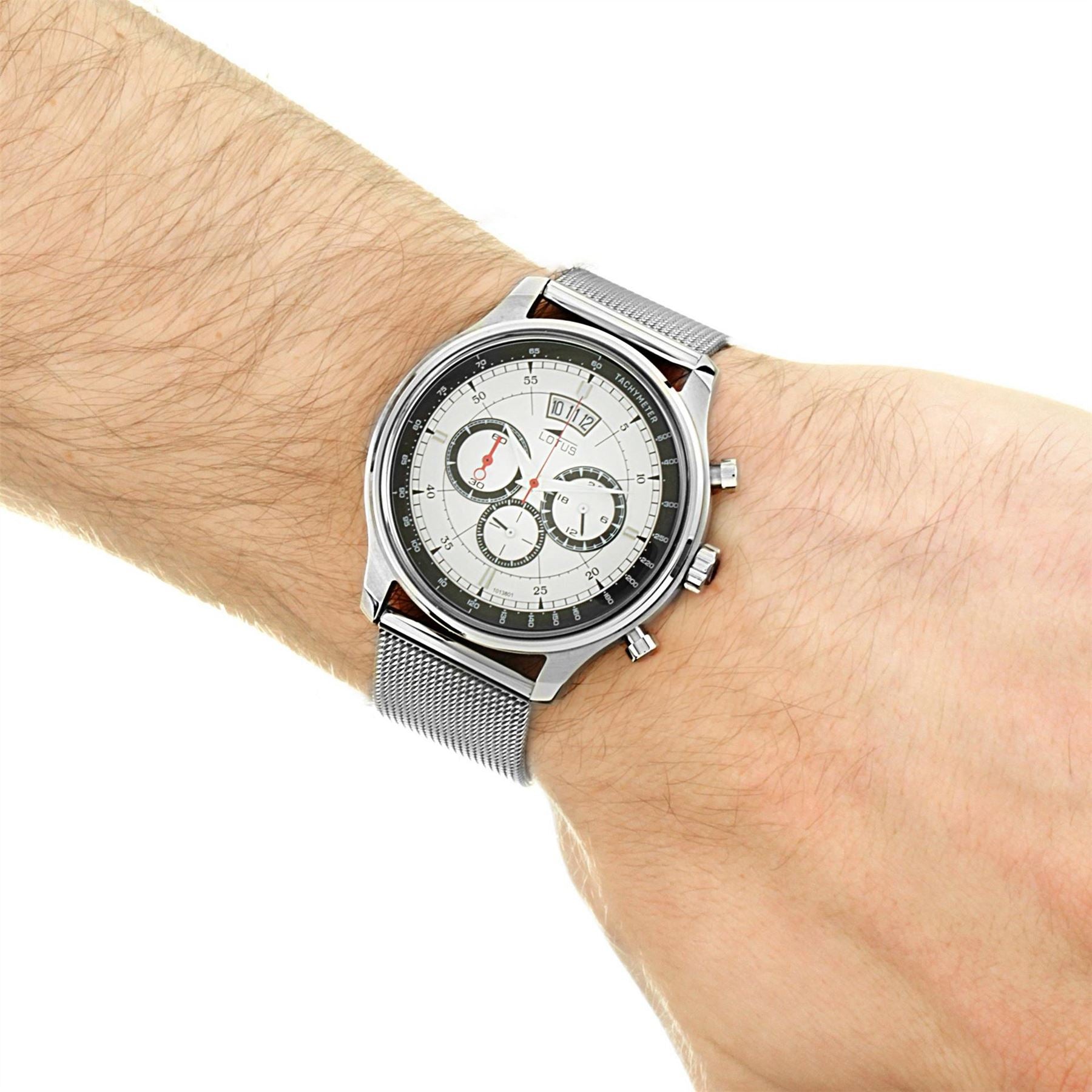 Lotus Steel Sports Analogue Quartz Watch