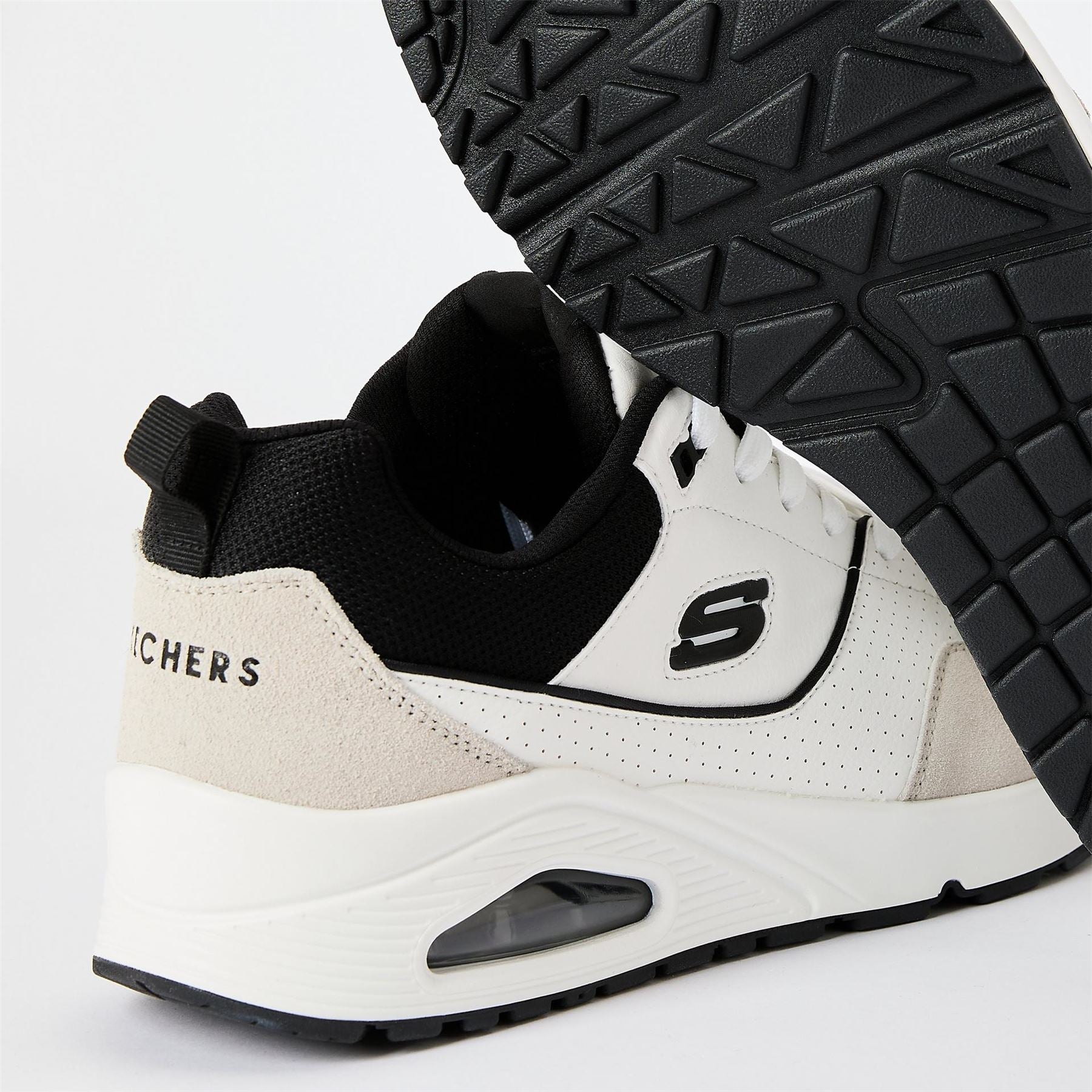 Skechers Leather Suede Low Top Ove Runners
