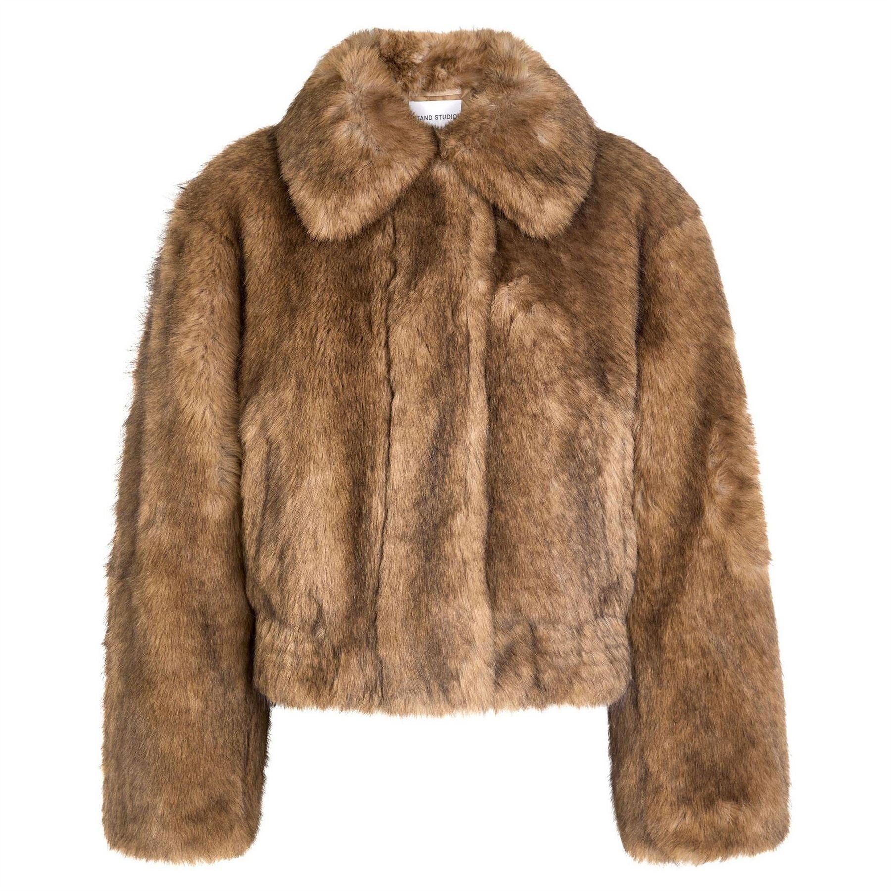 Stand Studio Lena Faux Fur Bomber Jacket