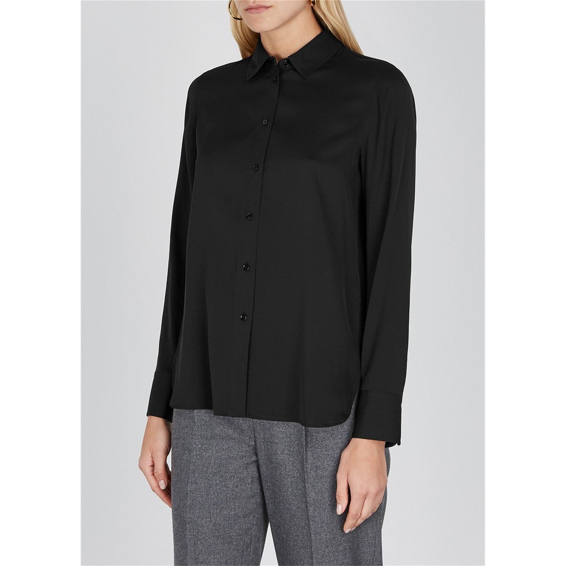Vince Slim Fitted Silk Stretch
