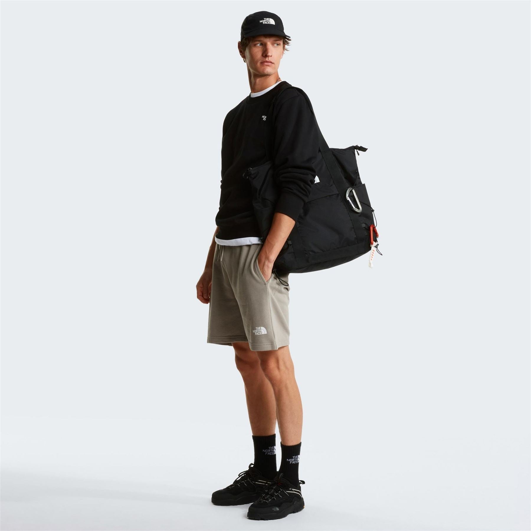 The North Face Mens Simple Dome Fleece Shorts