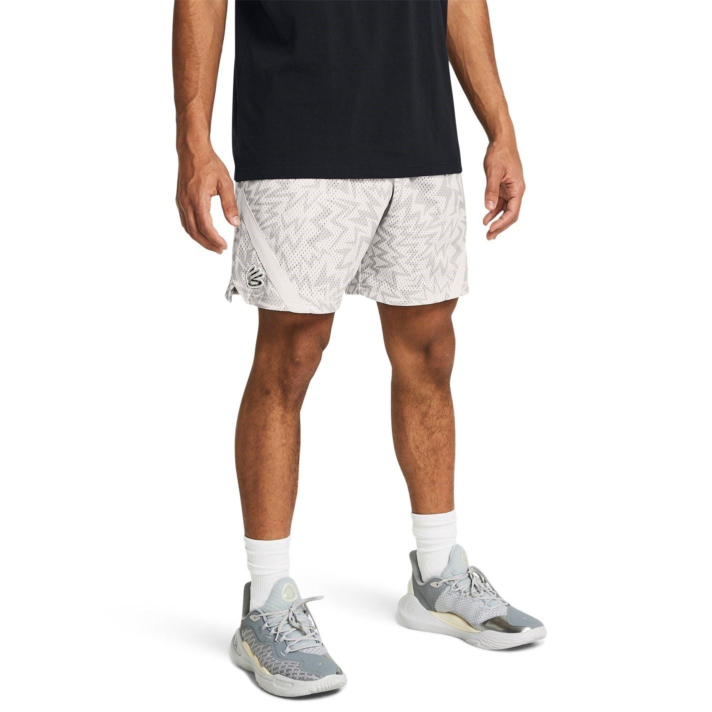 Under Armour Mens Armour Curry Mesh Short 2 Tracksuit Bottom