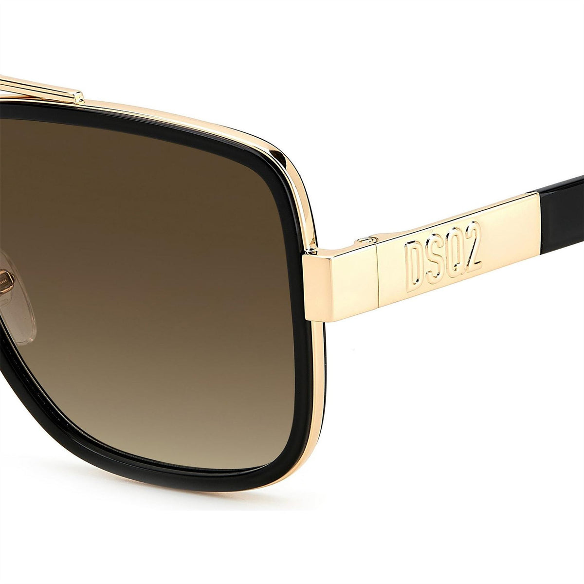DSquared2 Square Full Rim Double Bridge Sunglasses