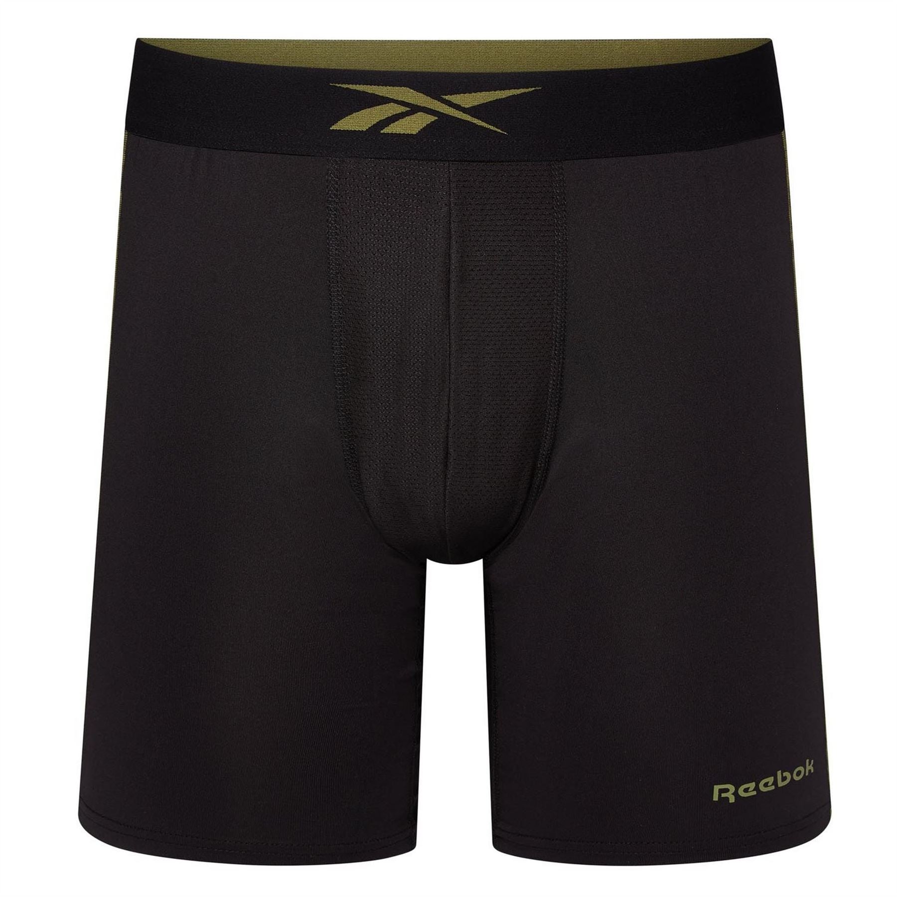 Reebok Mens 3 Pack Sports Trunks Hutton
