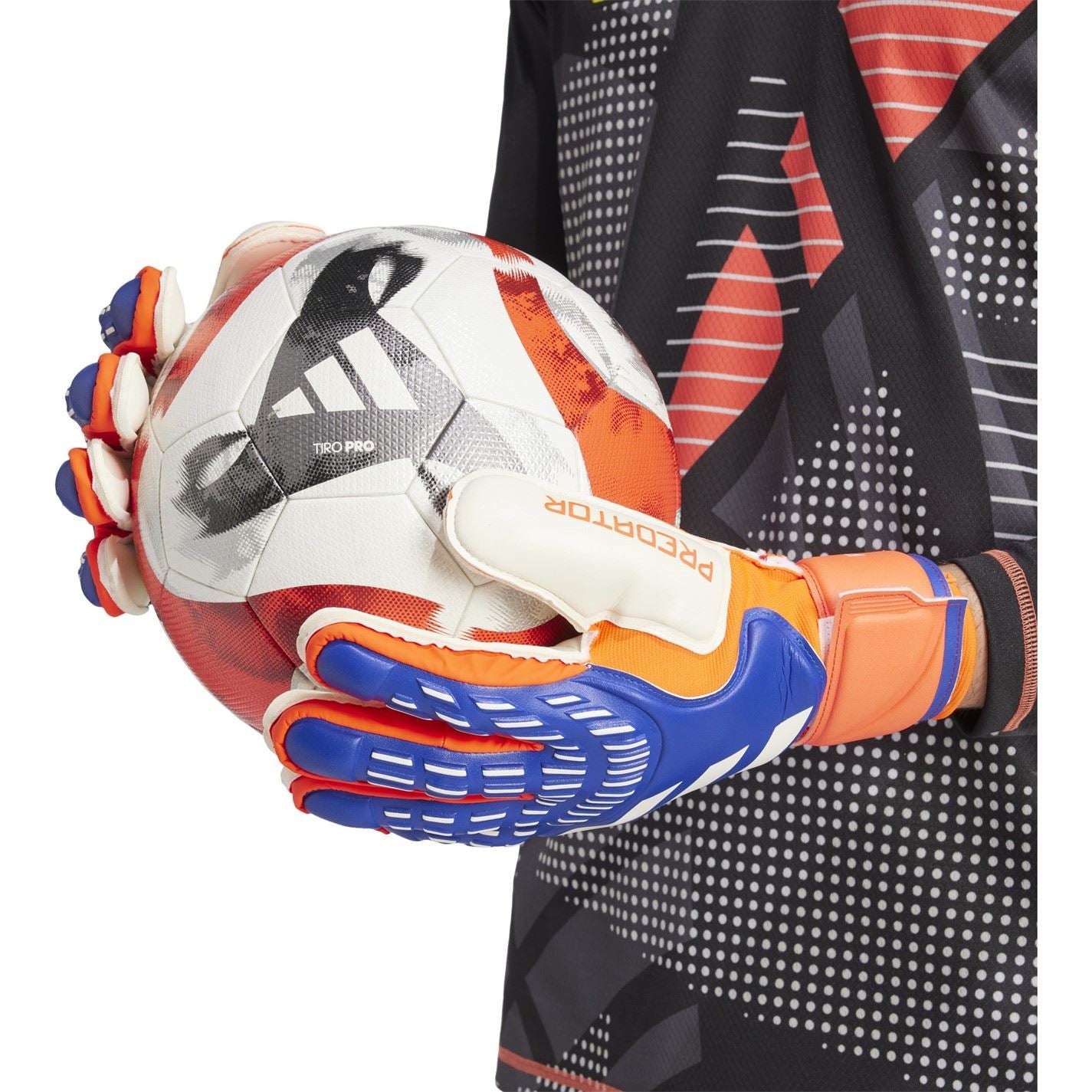 adidas Predator Match Fingersave Goalkeeper Gloves Adults