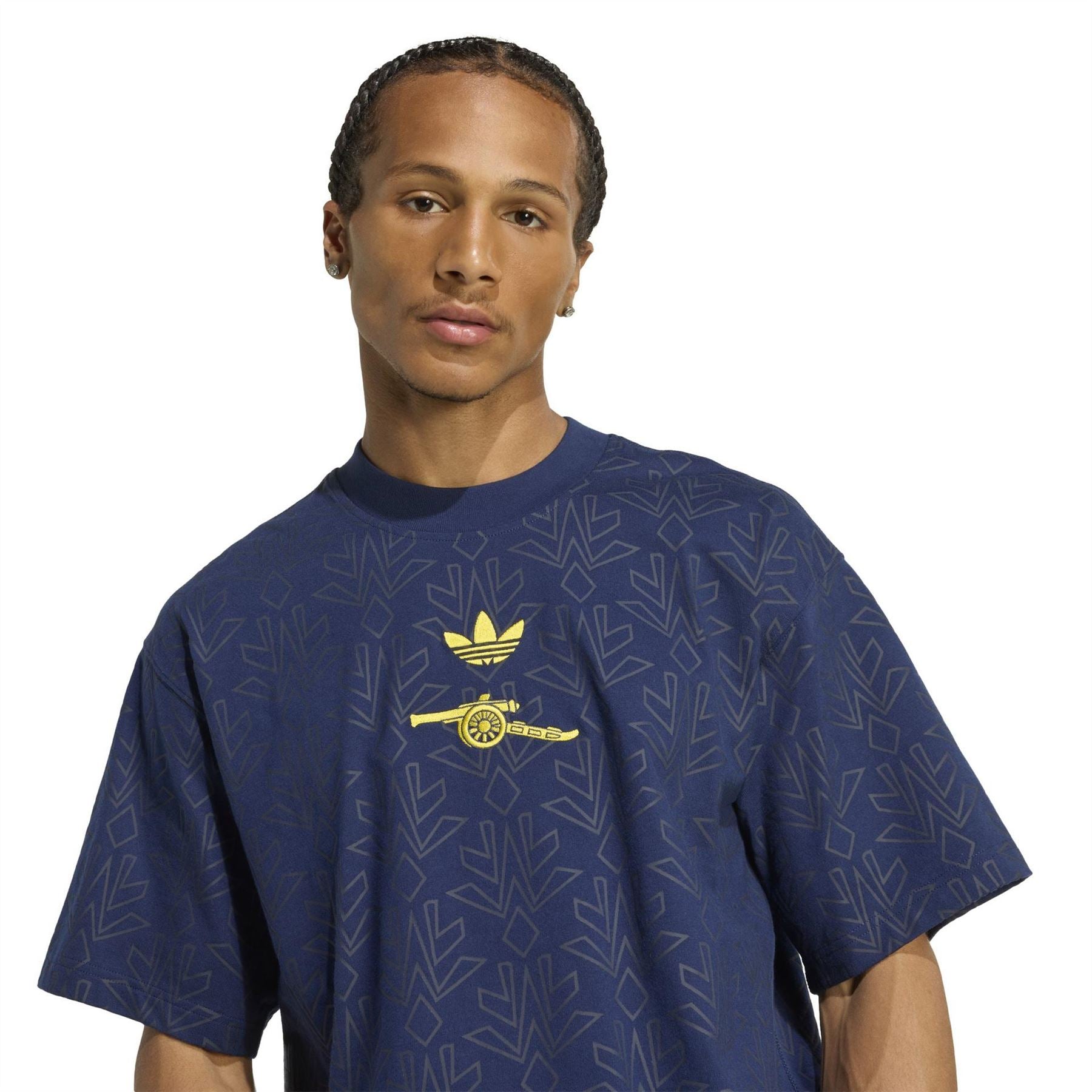 adidas Mens Arsenal Originals Lifestyle T-Shirt 25 26