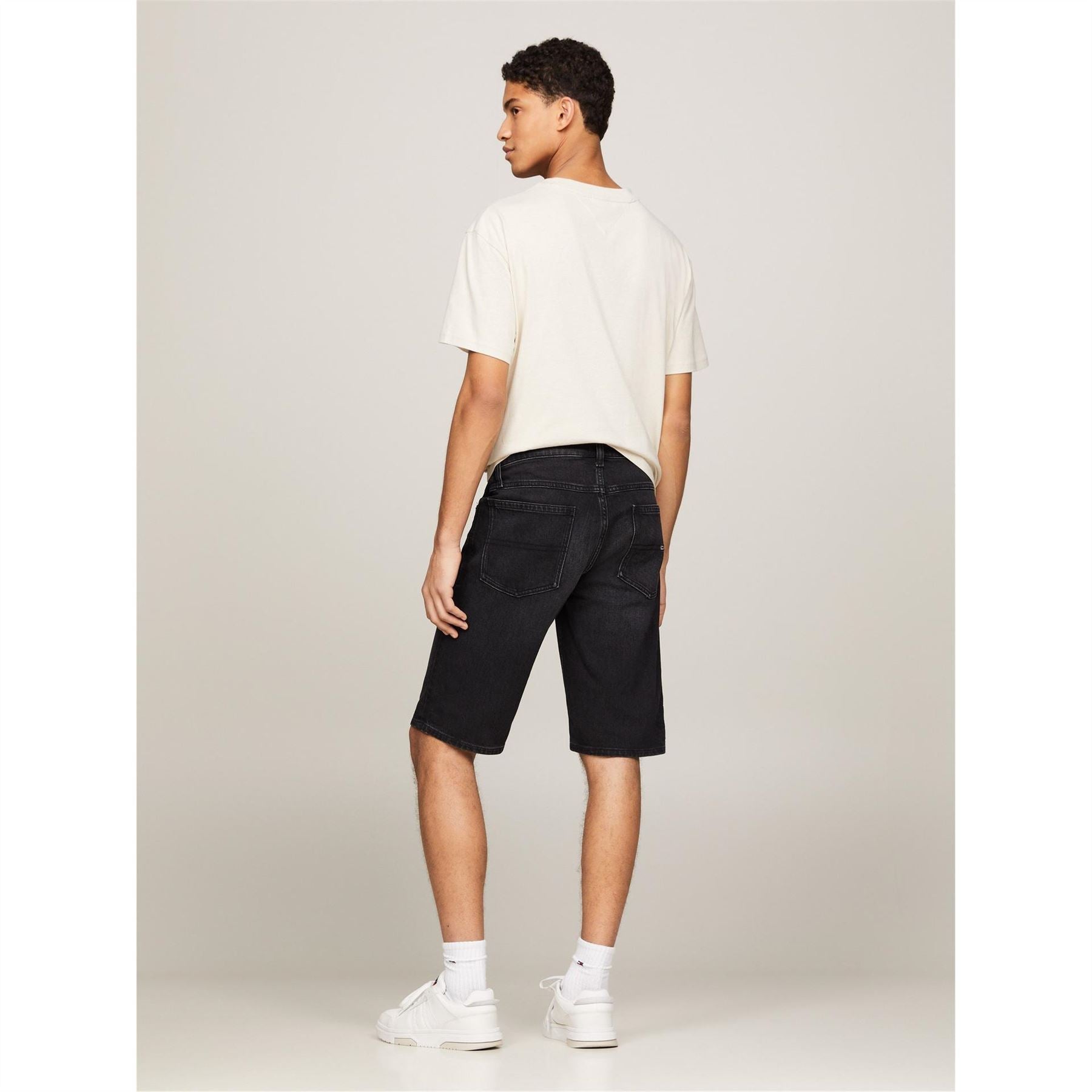 Tommy Jeans Denim Bermuda Shorts Light Wash