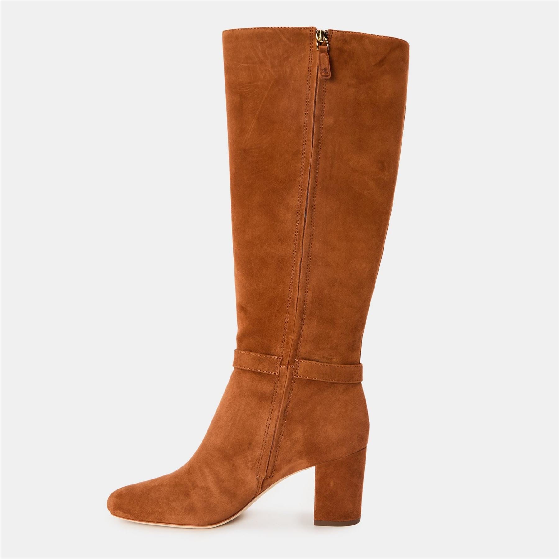 Lauren by Ralph Lauren Real Leather Kellie Knee High Boots