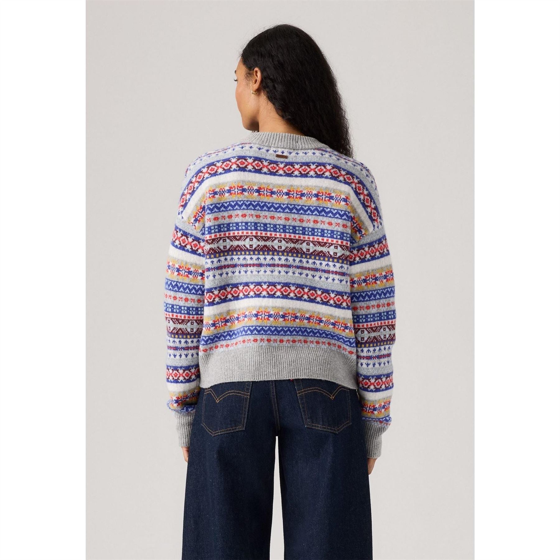 Levis Ines Crew Neck Long Sleeve Regular Fit Sweater