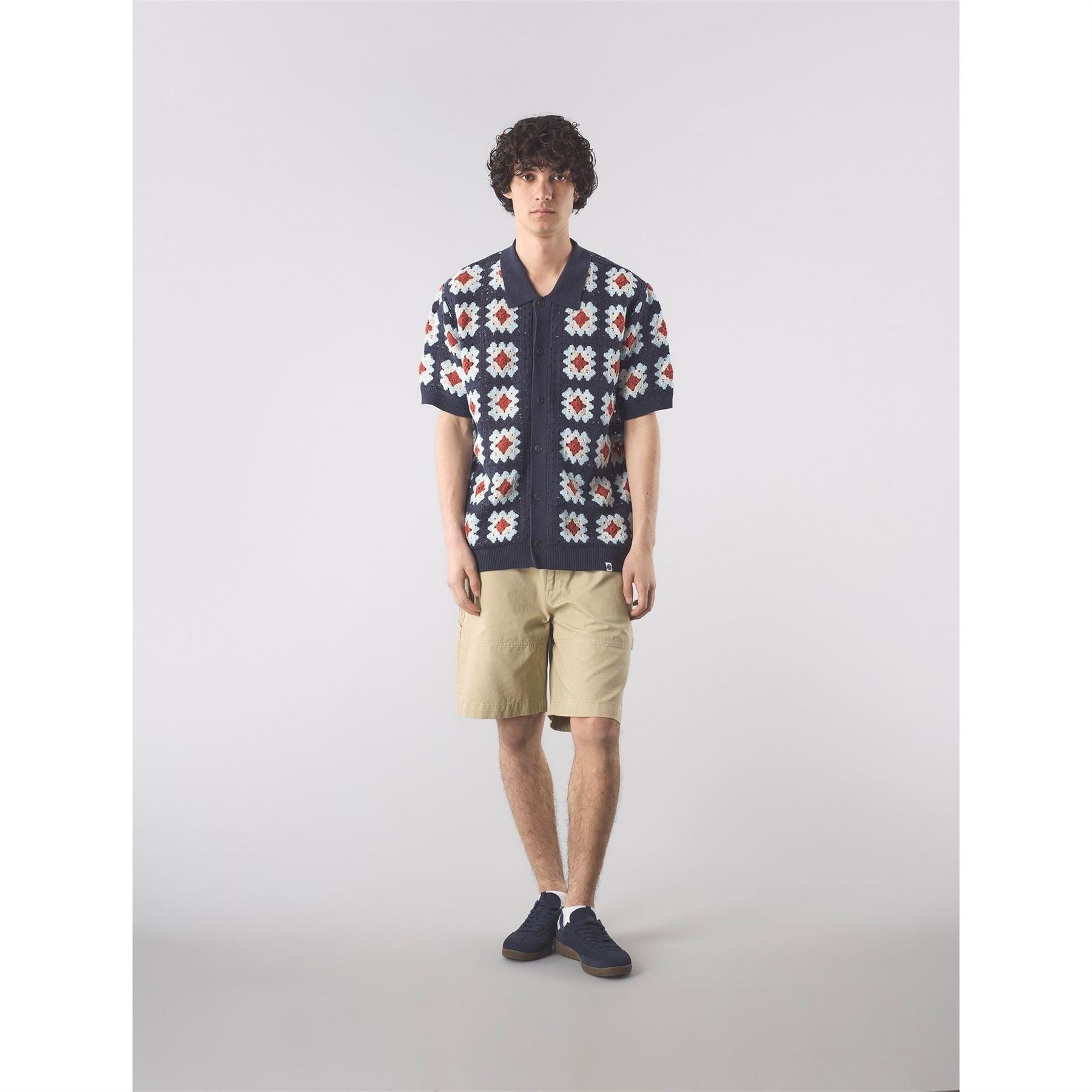 Pretty Green Timperley Short Sleeve Patterned Shirt