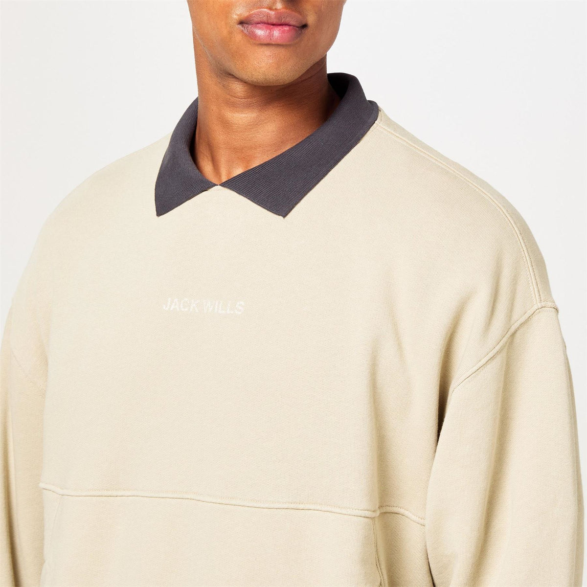 Jack Wills Collared Neck Regular Fit Sweater