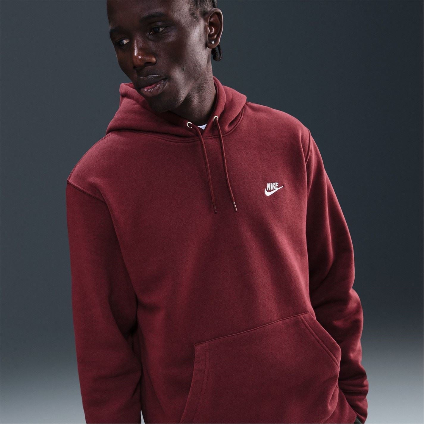 Nike Mens Sportswear Club Fleece Pullover Hoodie