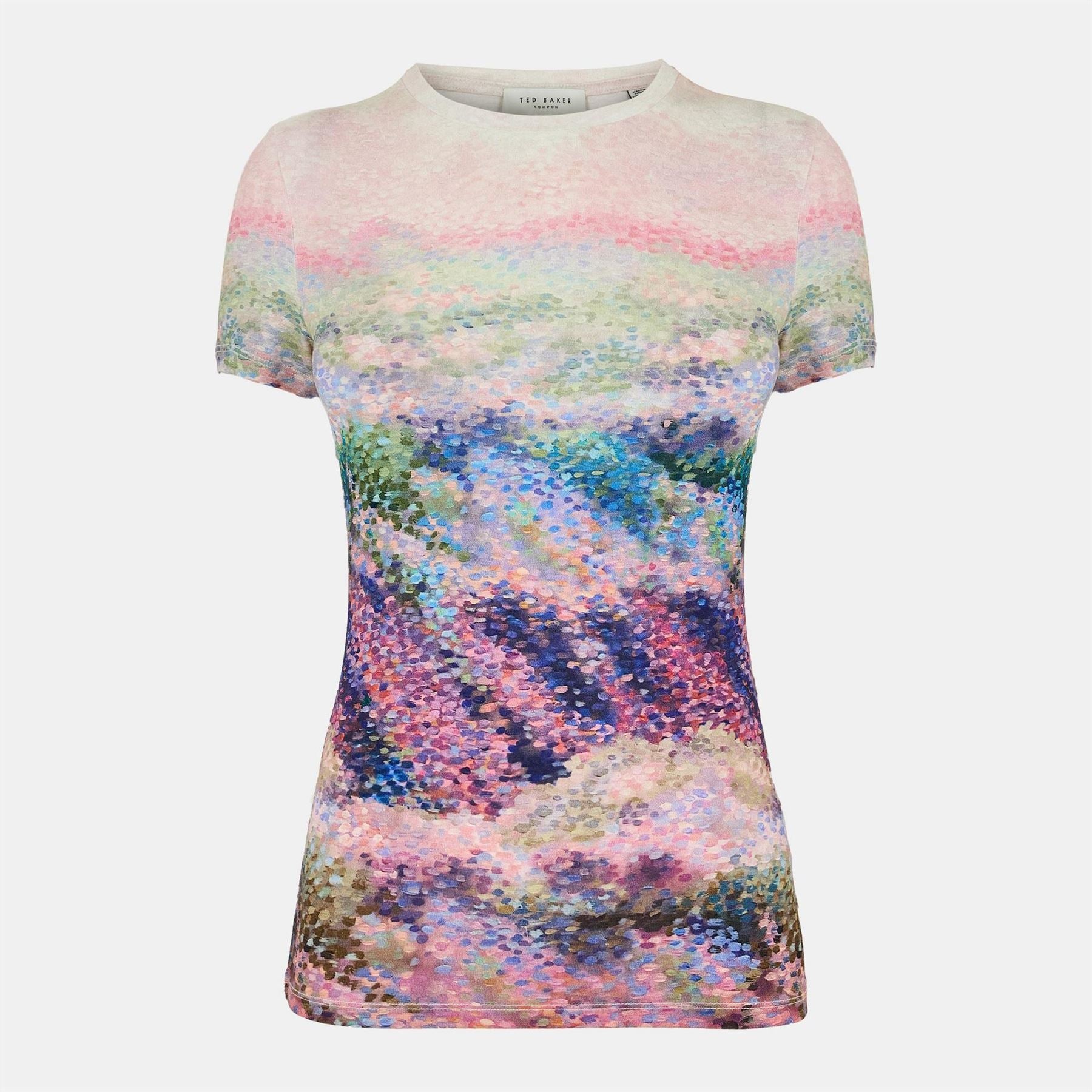 Ted Baker Slim Fit Crew Neck Short Sleeve T-Shirt
