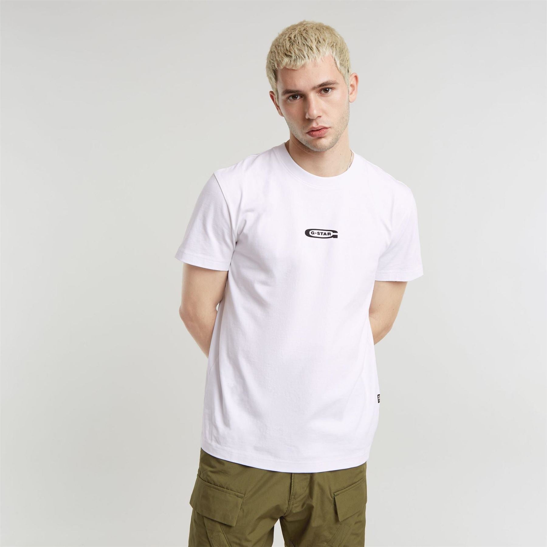 G Star Photo Back Print Regular Fit T-Shirt