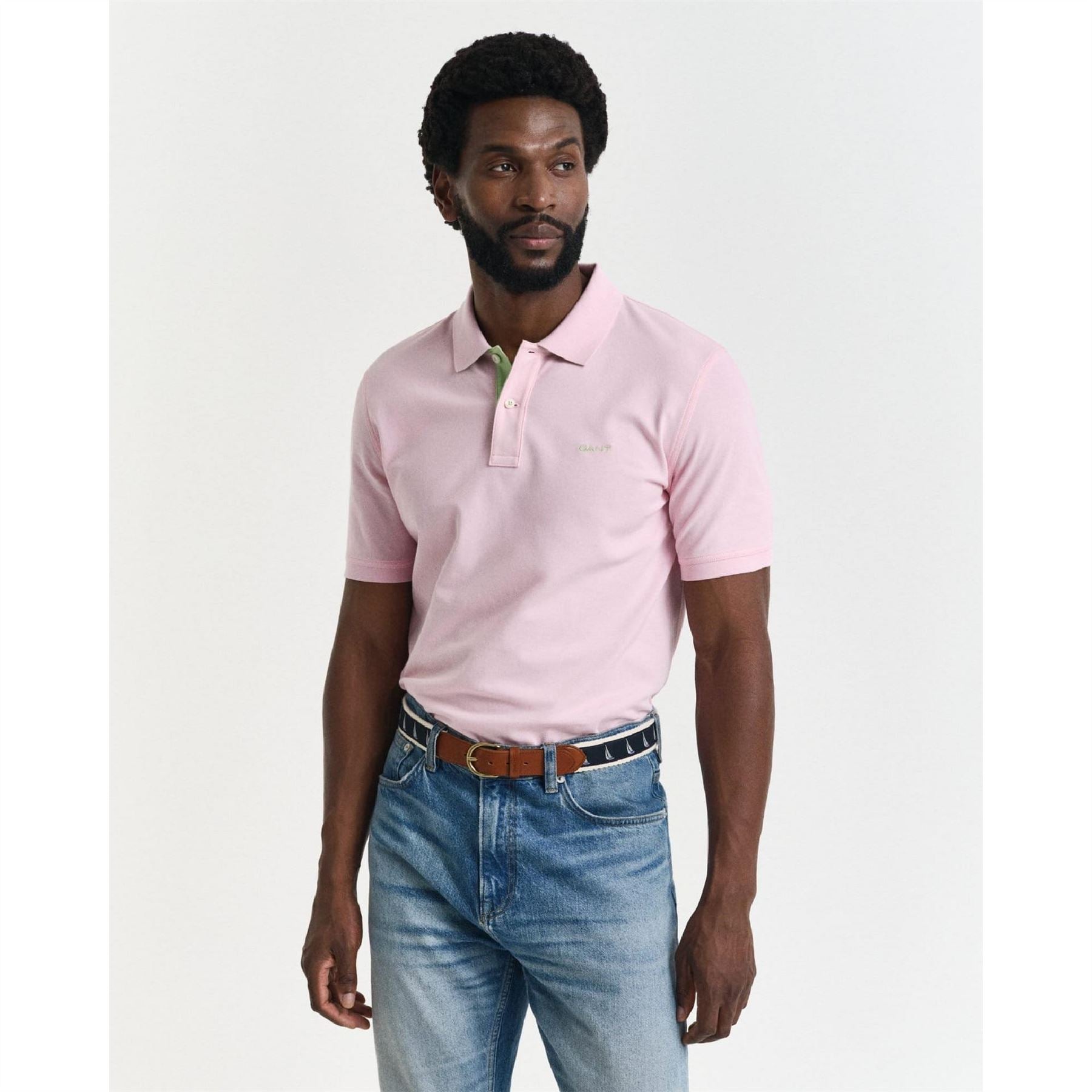 Gant Regular Fit Contrast Piqué Polo Shirt