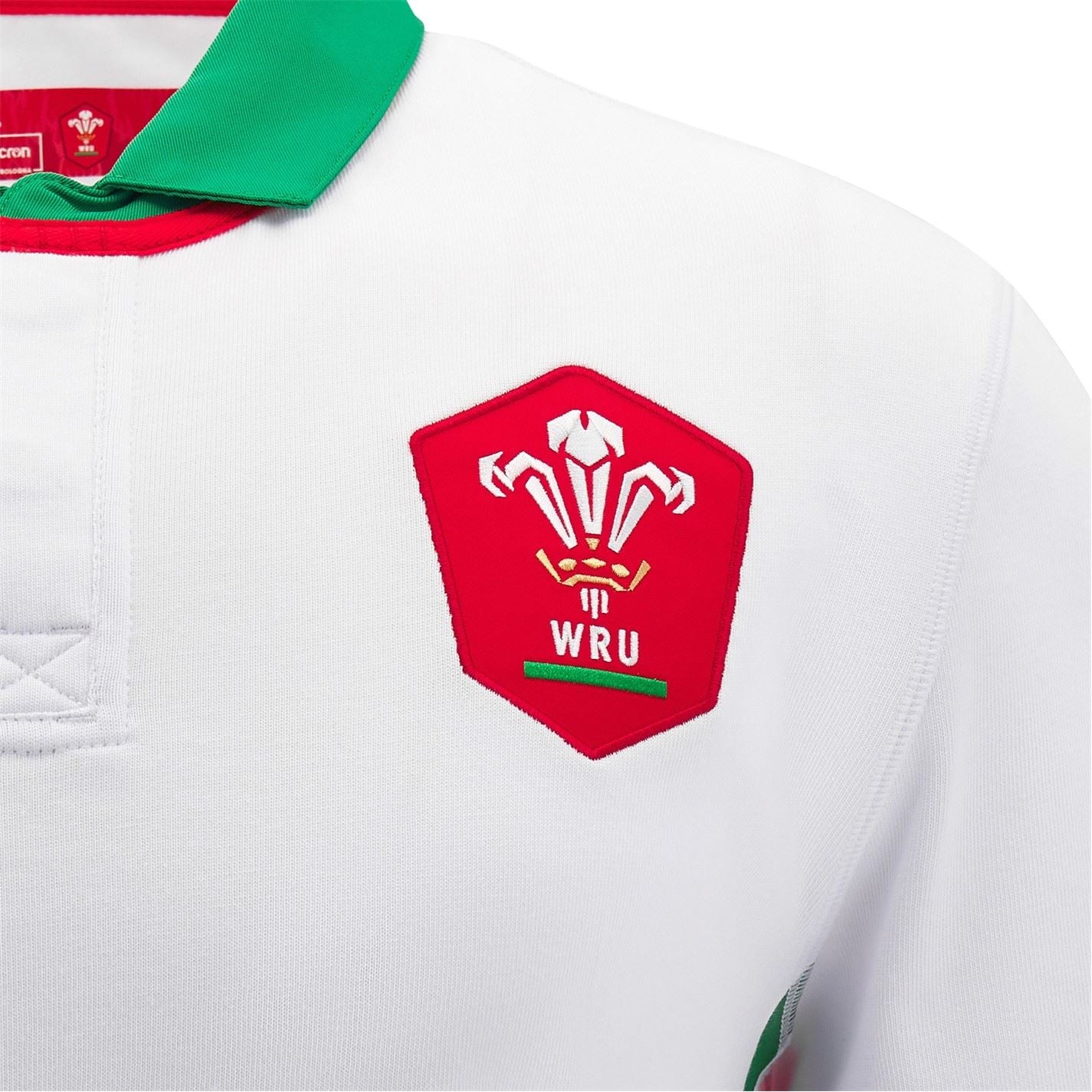 Macron Welsh Rugby Union Away Shirt 2024 Juniors