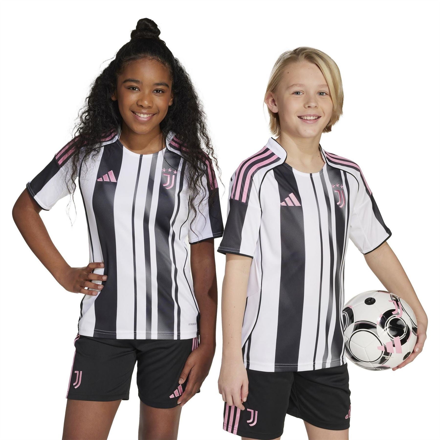 adidas Juventus 2025 2026 Home Shirt Juniors