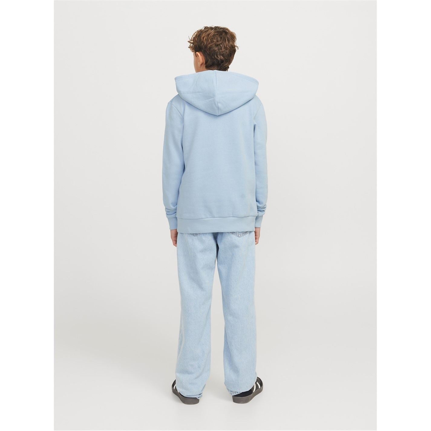 Jack and Jones Varsity Lettering Hooded Sweatshirt