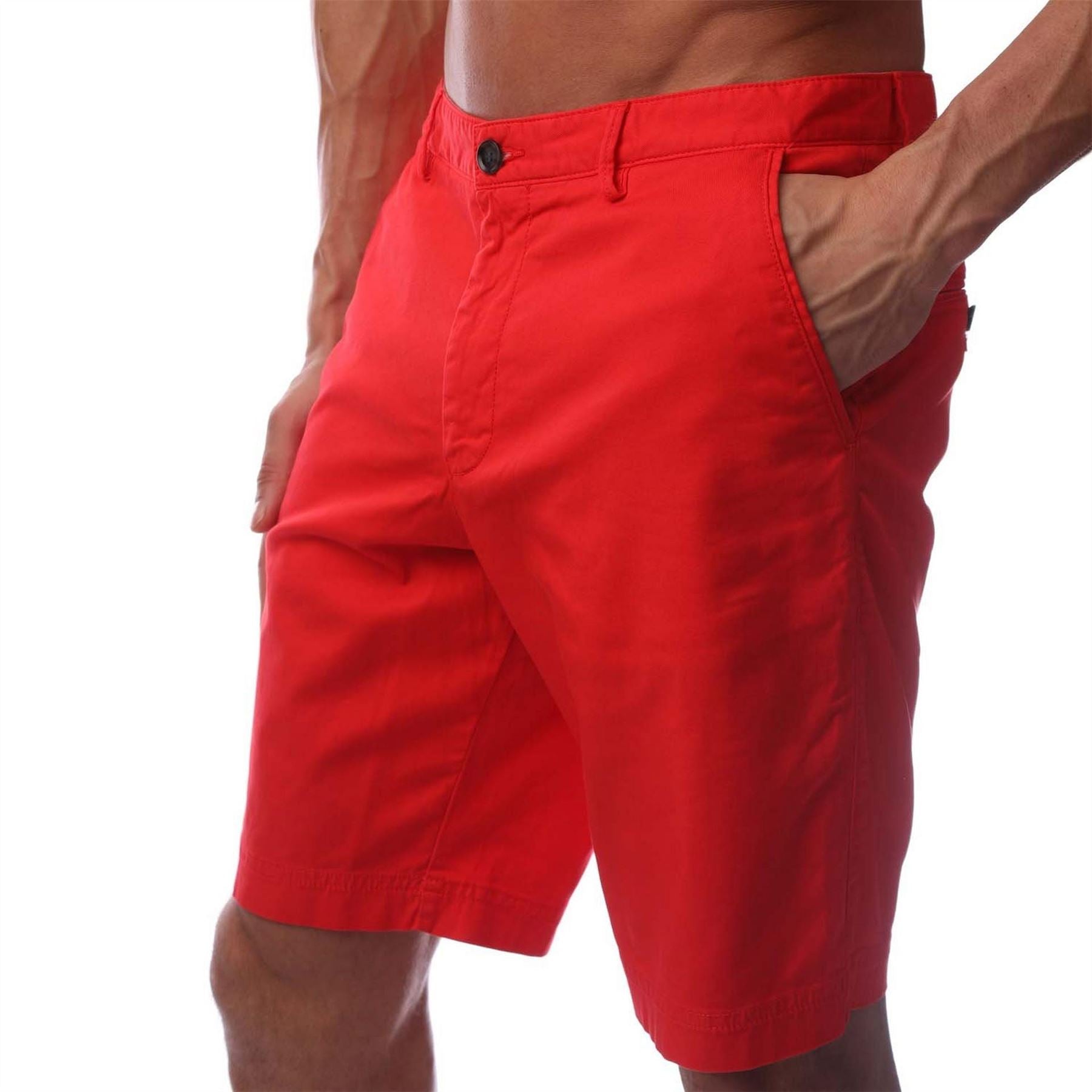 Boss Slice Solid Bermuda Shorts