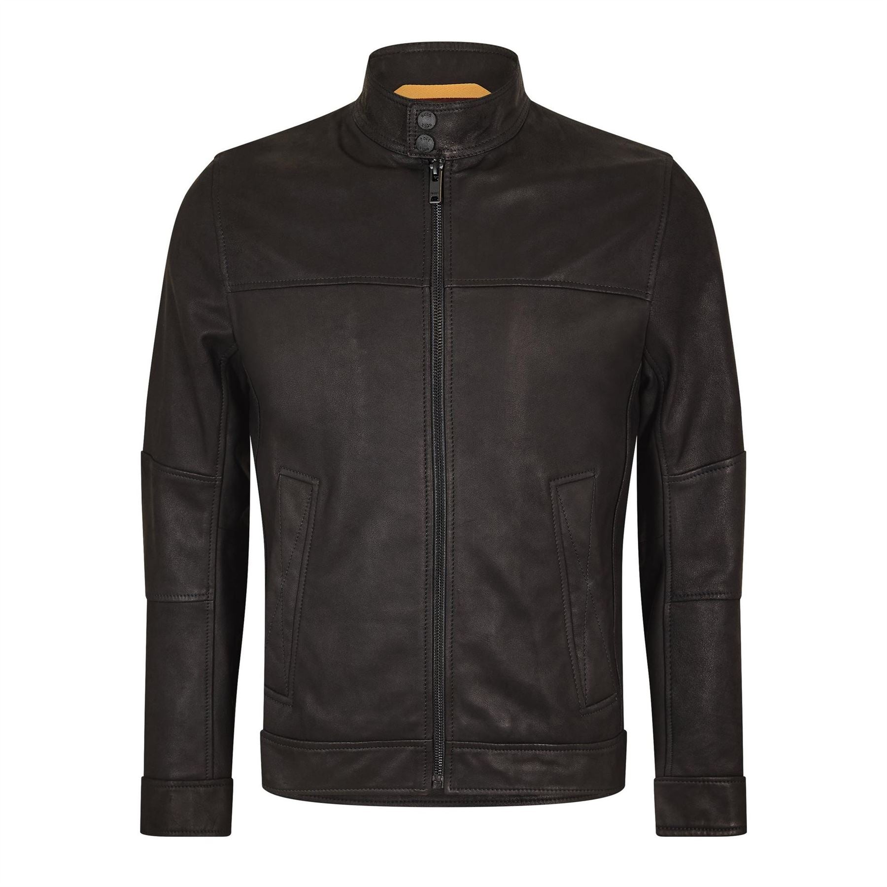 Boss Josep11 Leather Jacket