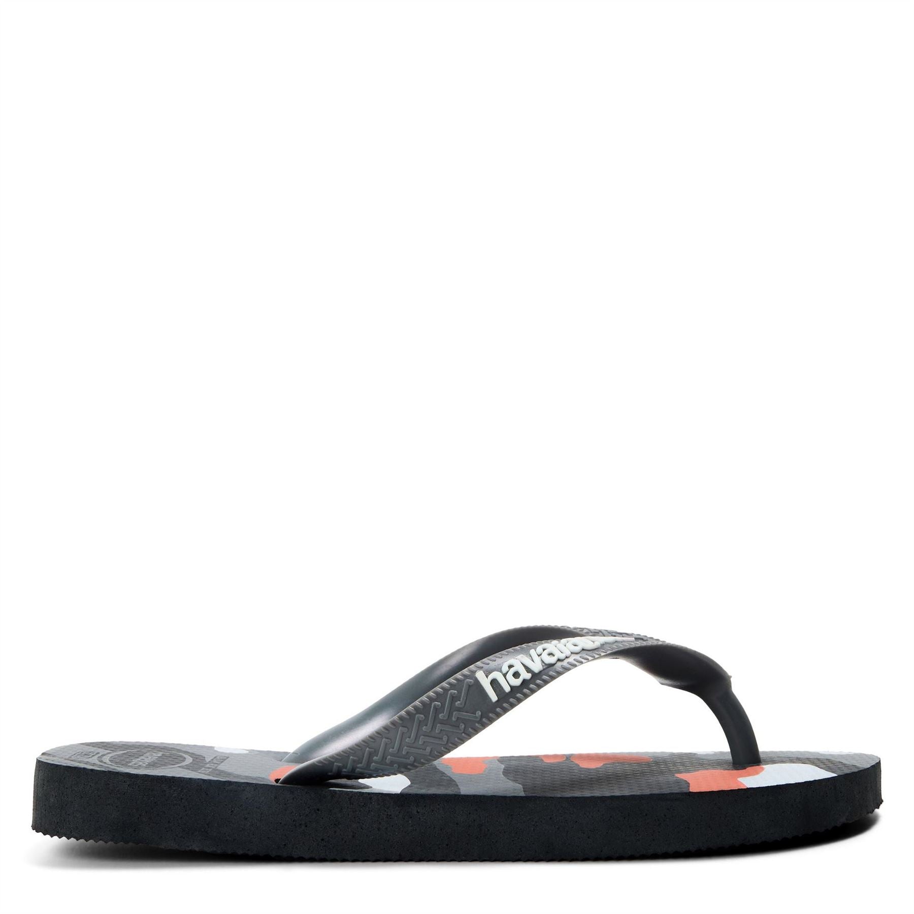 Havaianas Kids Top Camu New Graphite Flip Flops