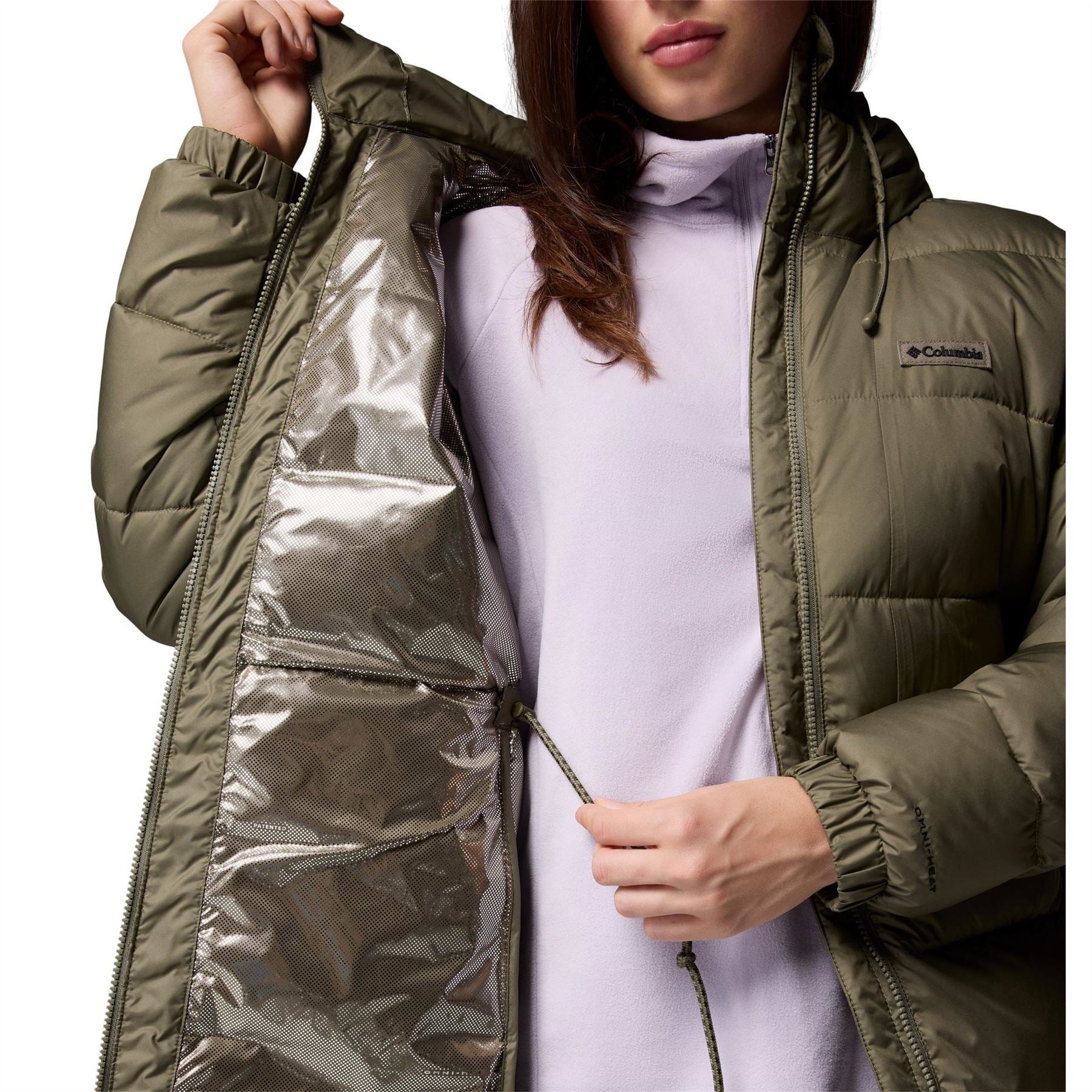 Columbia Pike Lake Thermal Reflective Water Repellent Insulated Puffer Jacket