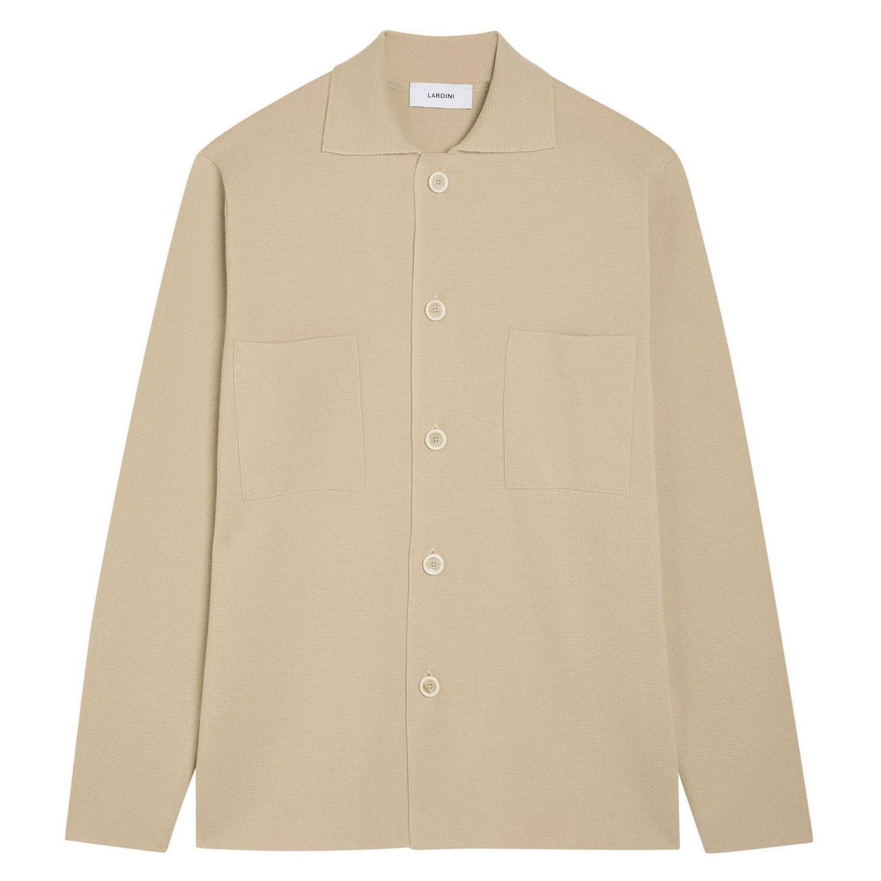 Lardini Button Colar Jacket