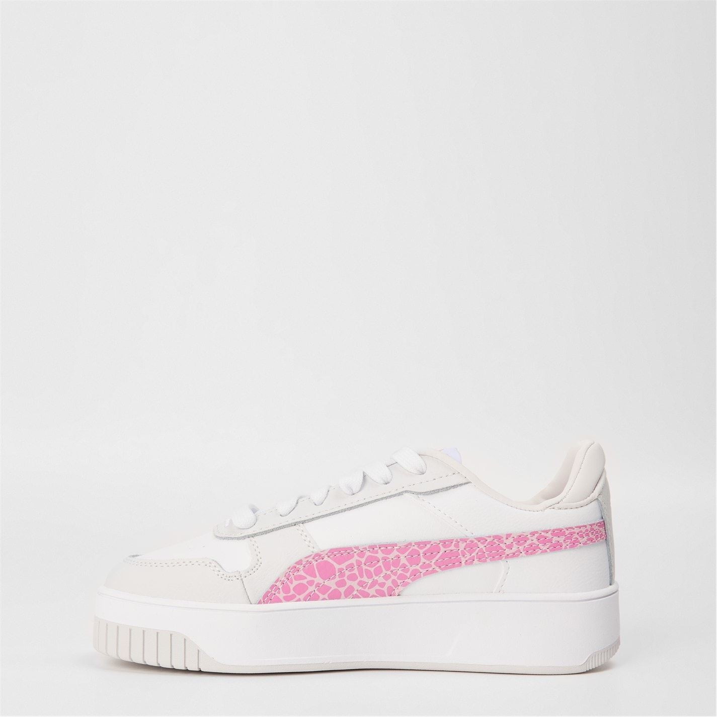 Puma Carina Street Jr Low Top Platform Trainers
